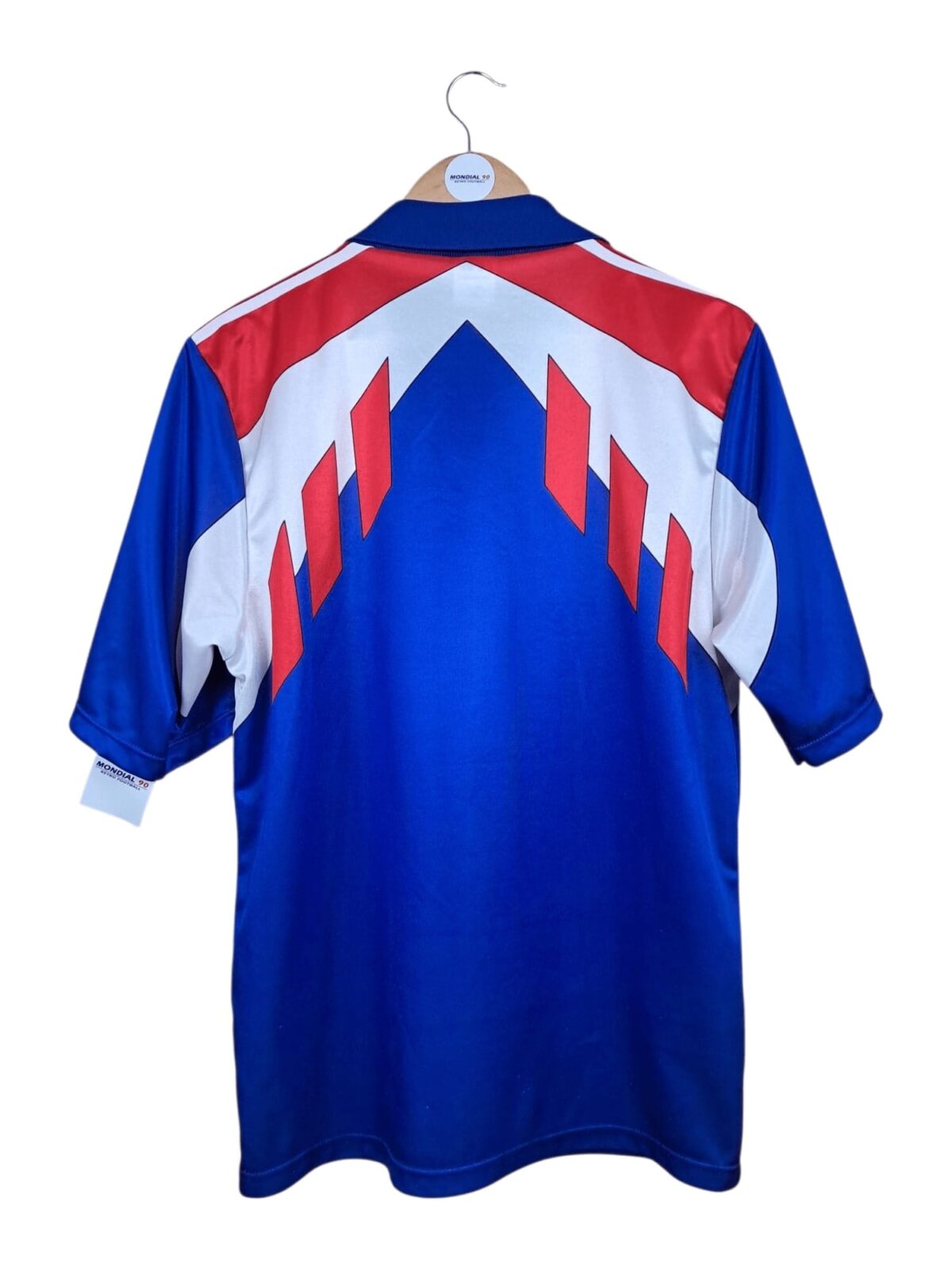 Dos du maillot 1989-92 – France – Maillot domicile (L)