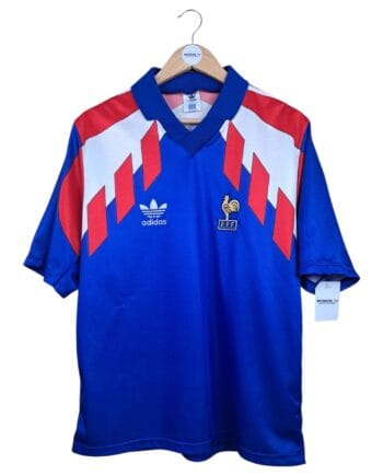 Face avant du maillot 1989-92 – France – Maillot domicile (L)