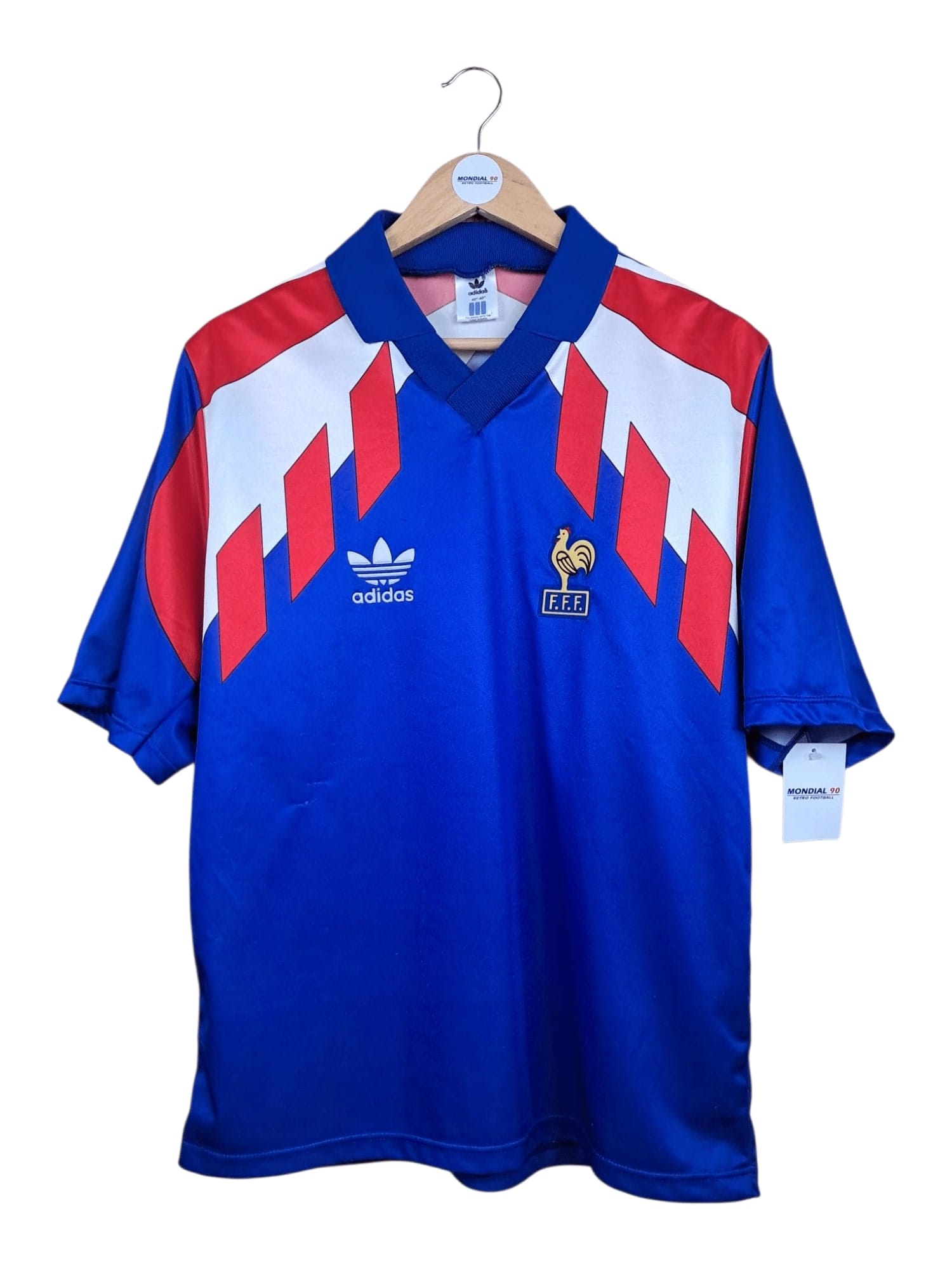 Face avant du maillot 1989-92 – France – Maillot domicile (L)