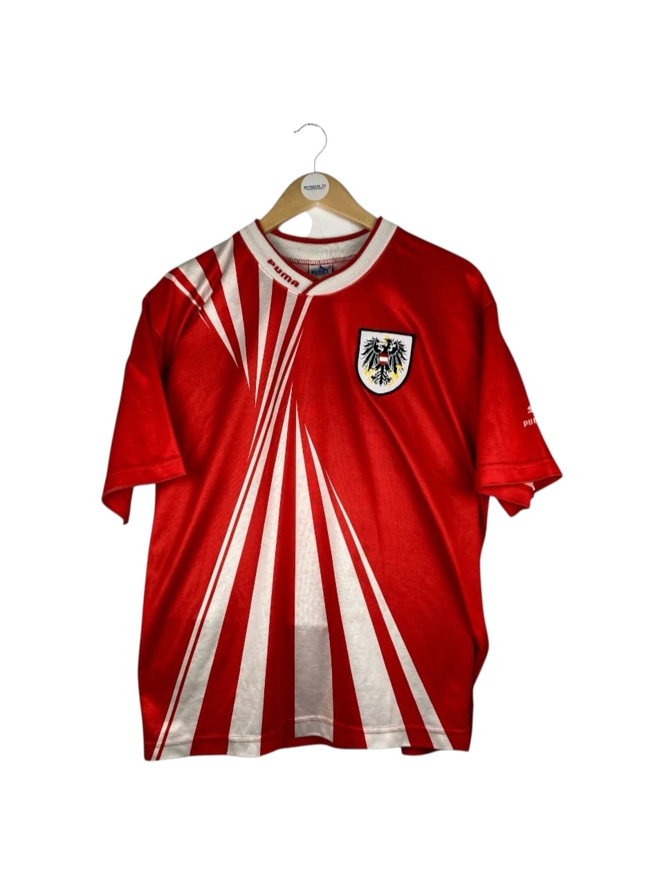 Face avant du maillot 1990-91 – Autriche – Maillot domicile (XL)