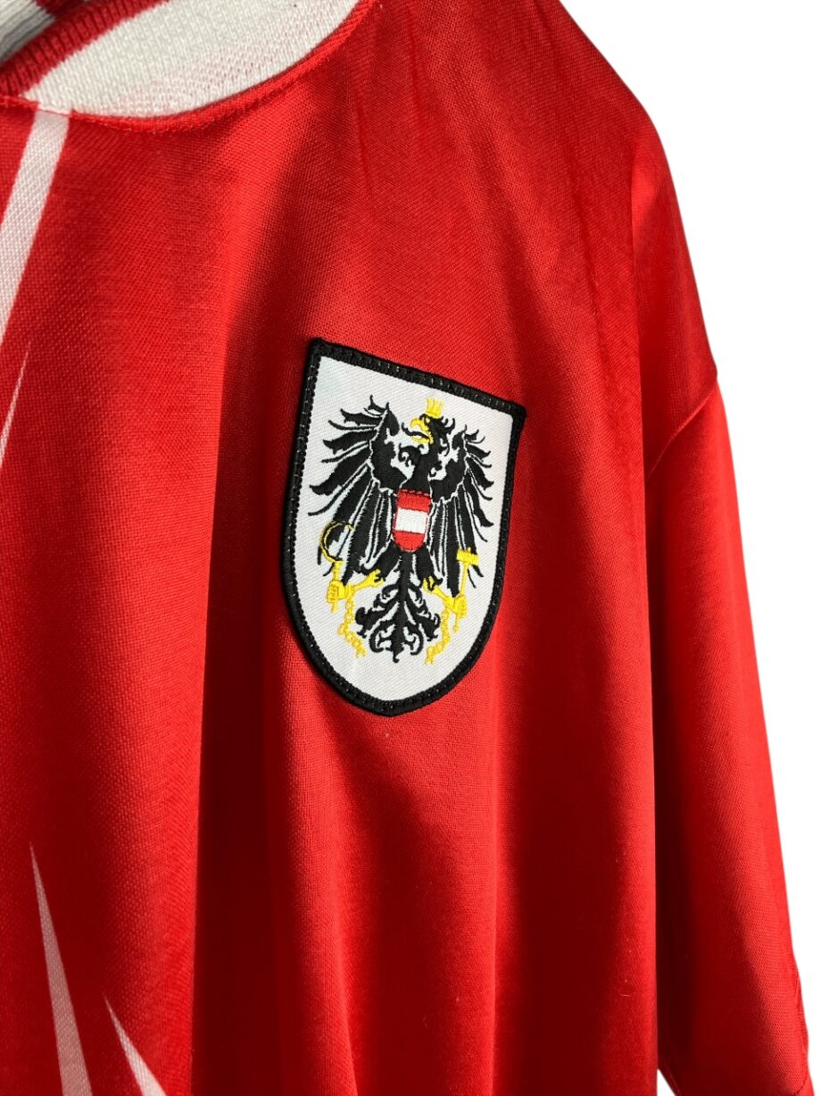 Détail logo 1990-91 – Autriche – Maillot domicile (XL)