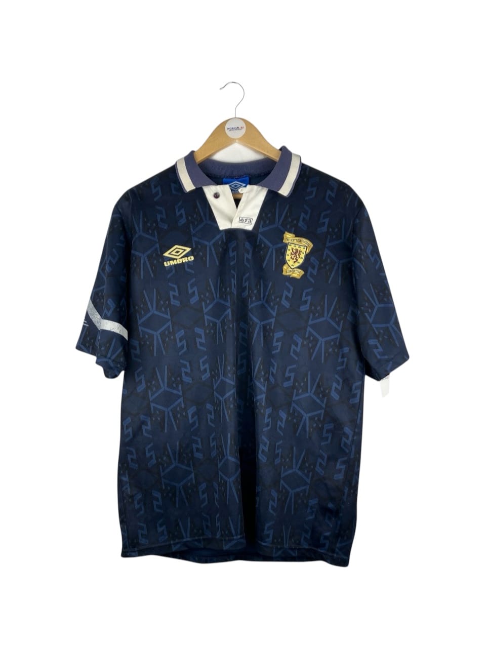 Face avant du maillot 1991-93 – Écosse – Maillot domicile (L)