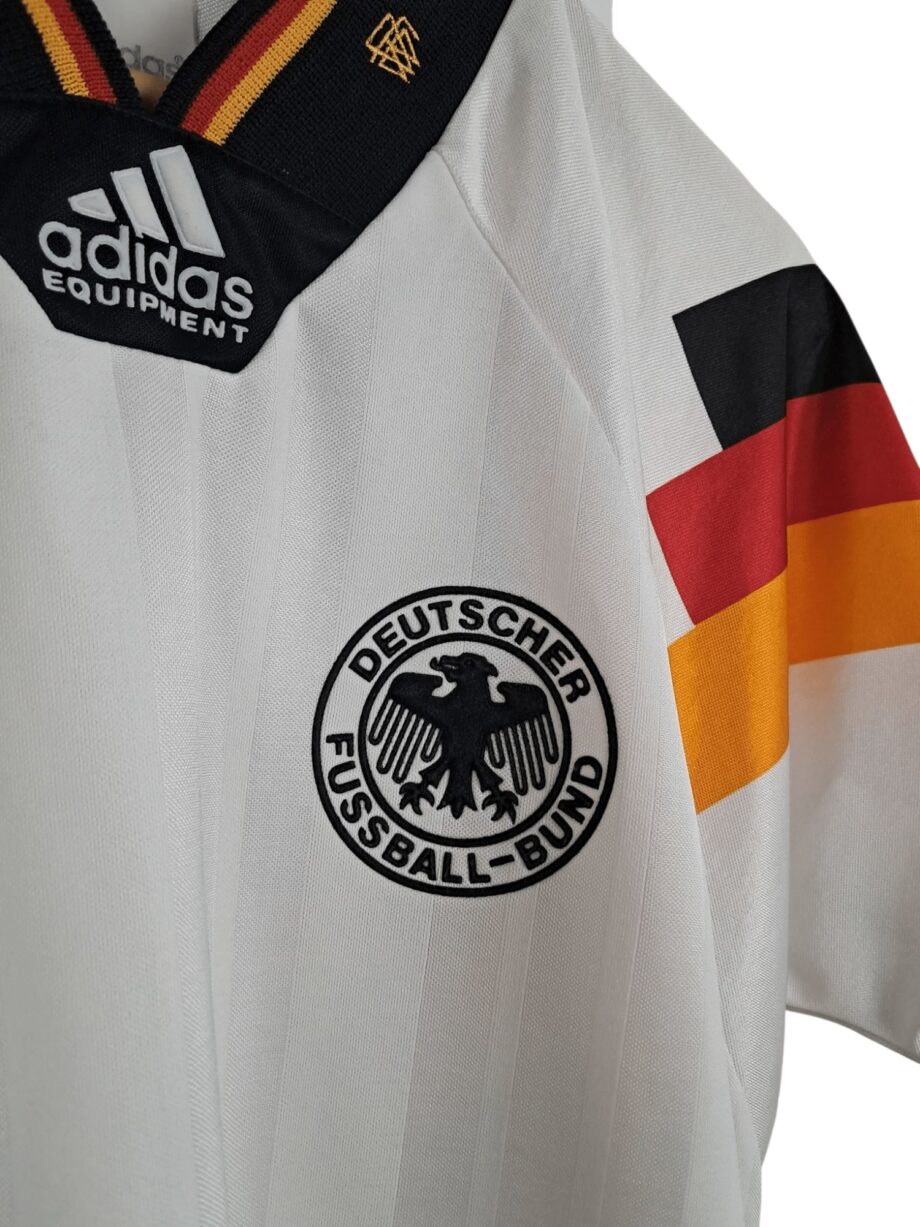 Détail logo 1992-93 – Allemagne – Maillot domicile (S)