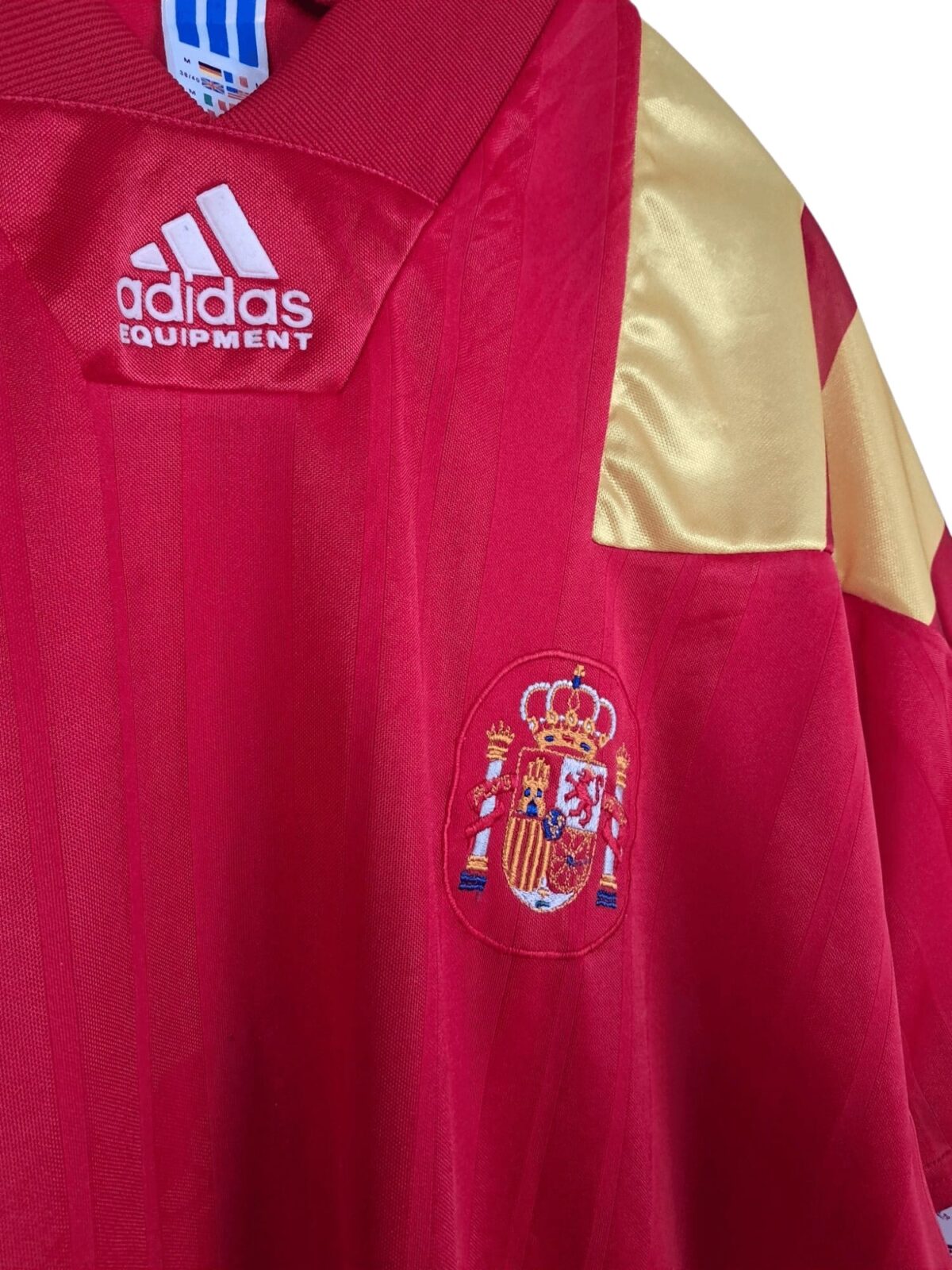 Détail logo 1992-94 – Espagne – Maillot domicile (M)