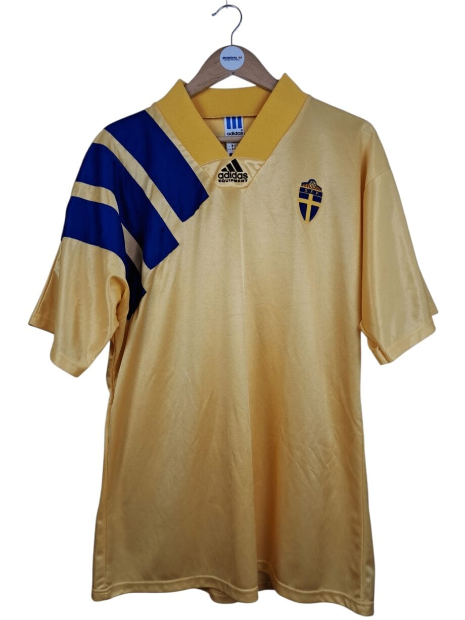 Face avant du maillot 1992-94 – Suède – Maillot domicile (L)