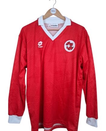 Face avant du maillot 1992-94 – Suisse – Maillot domicile (L) – #9 (KNUP)