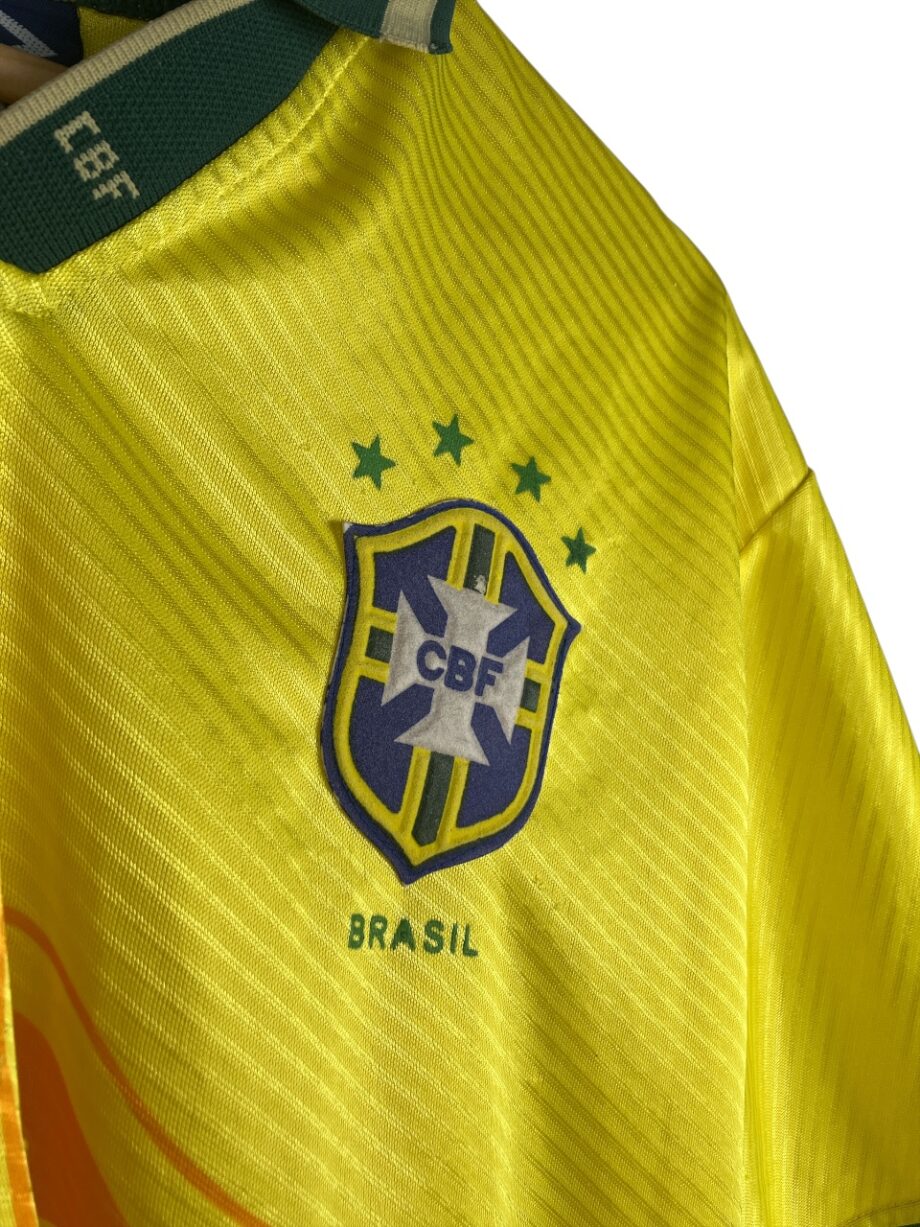 Détail logo 1994-96 – Brésil – Maillot domicile (XL)