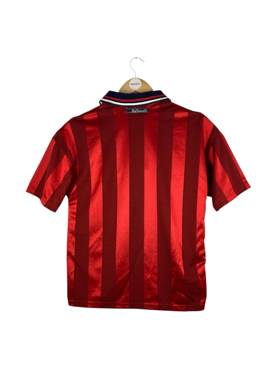 Dos du maillot 1997-99 – Angleterre – Maillot extérieur (S)
