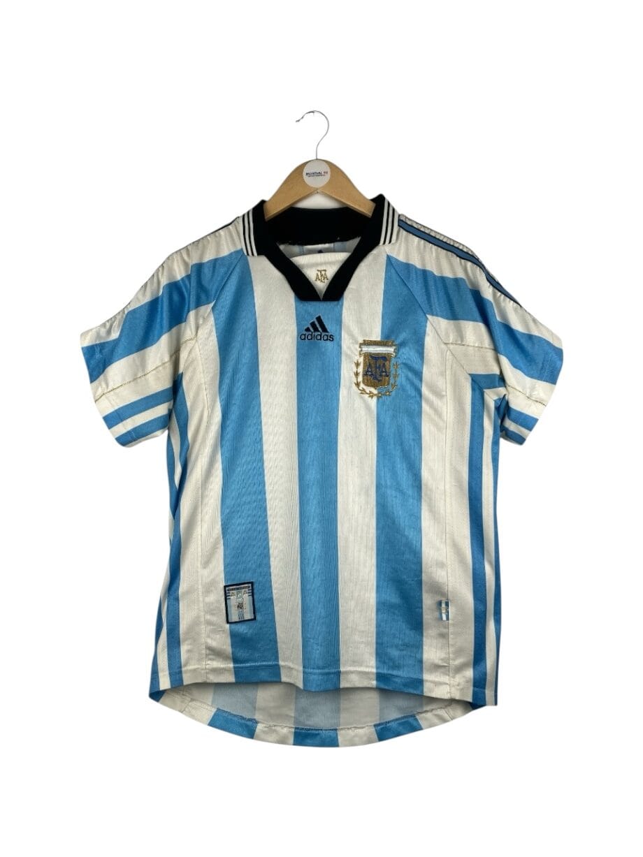 Face avant du maillot 1998-99 – Argentine – Maillot domicile (S)
