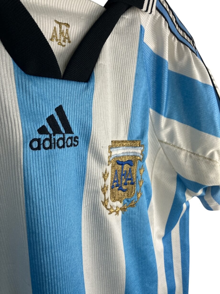 Détail logo 1998-99 – Argentine – Maillot domicile (S)