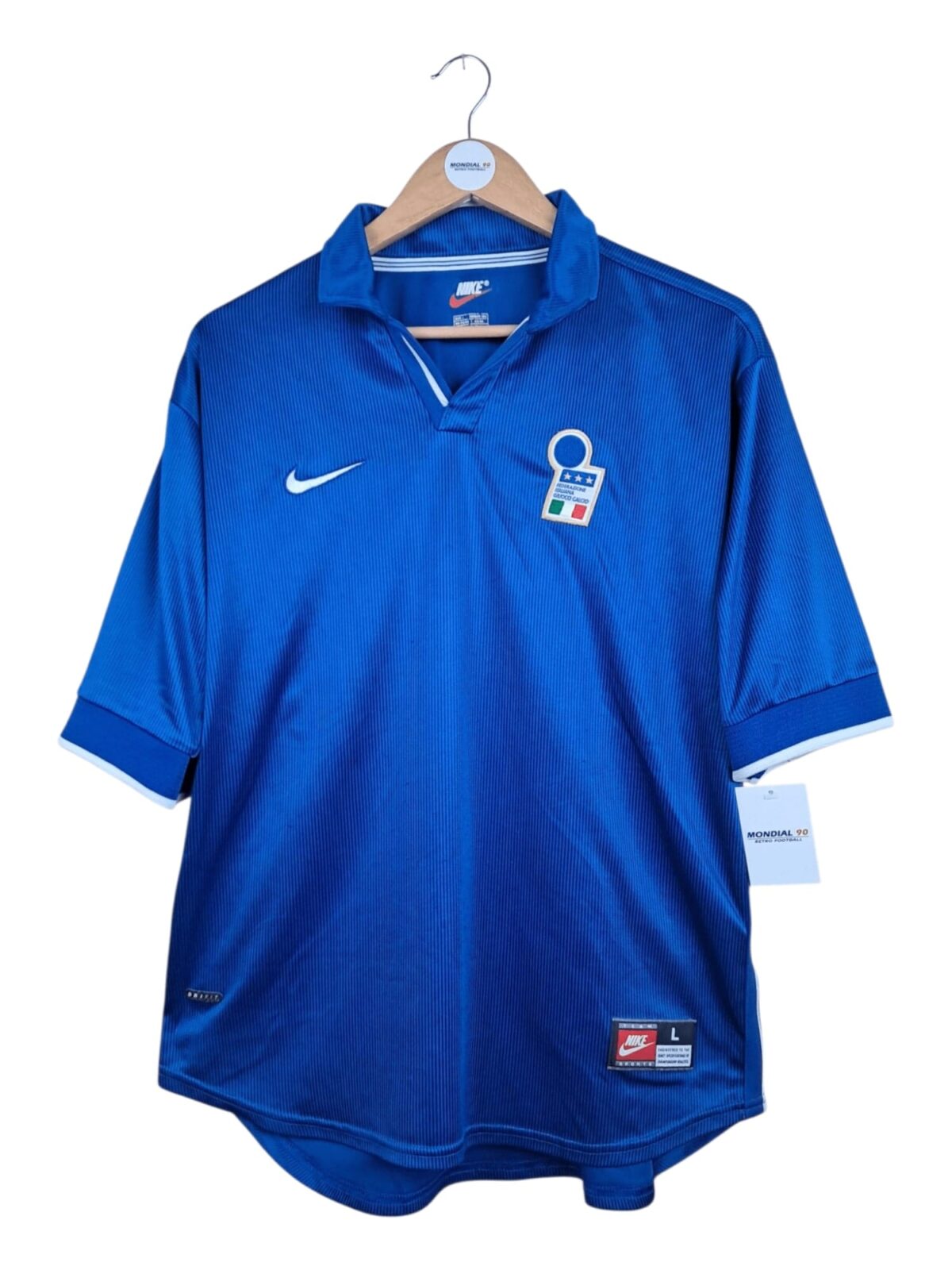 Face avant du maillot 1998-99 – Italie – Maillot domicile (L)