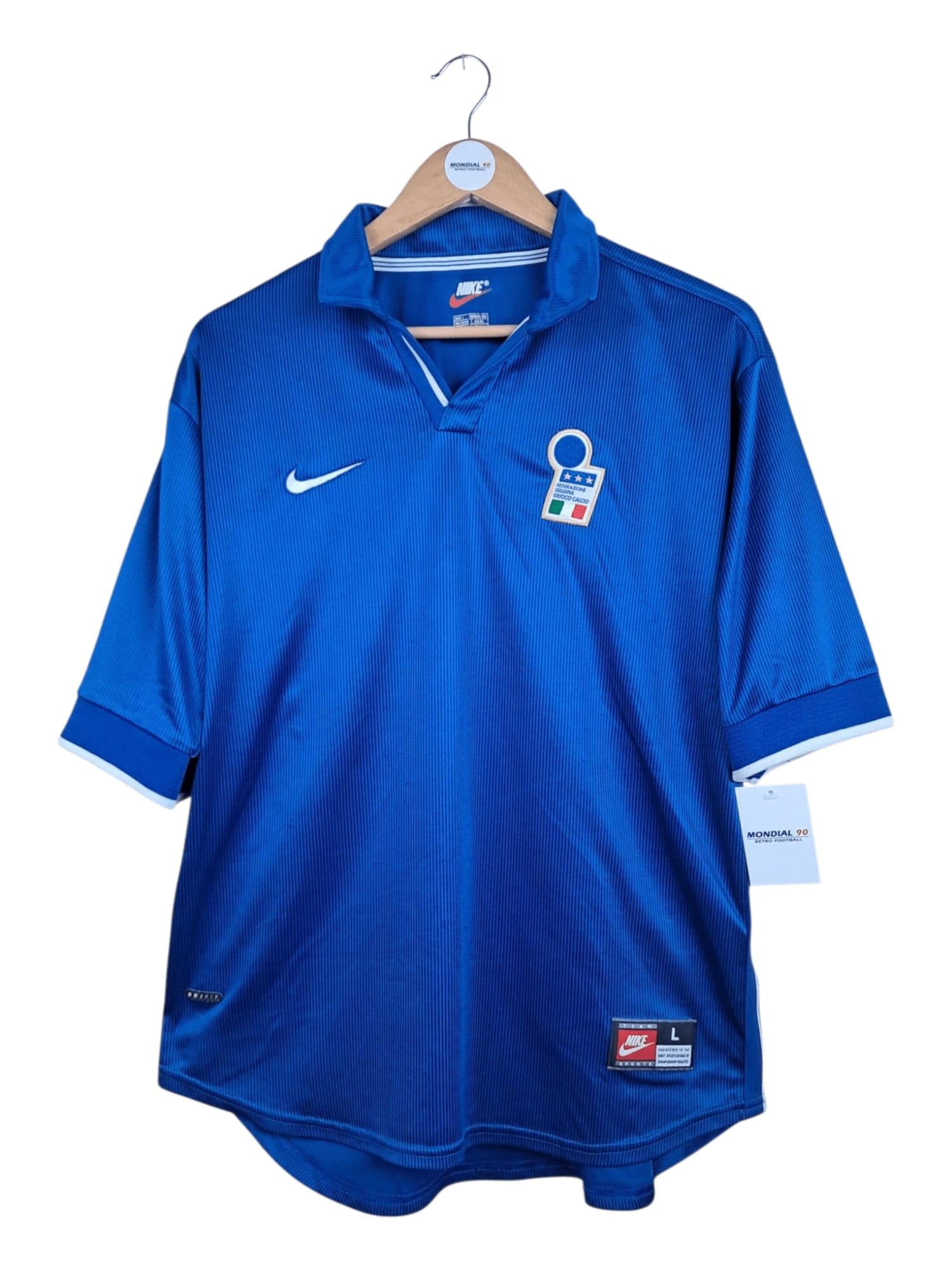 Face avant du maillot 1998-99 – Italie – Maillot domicile (L)