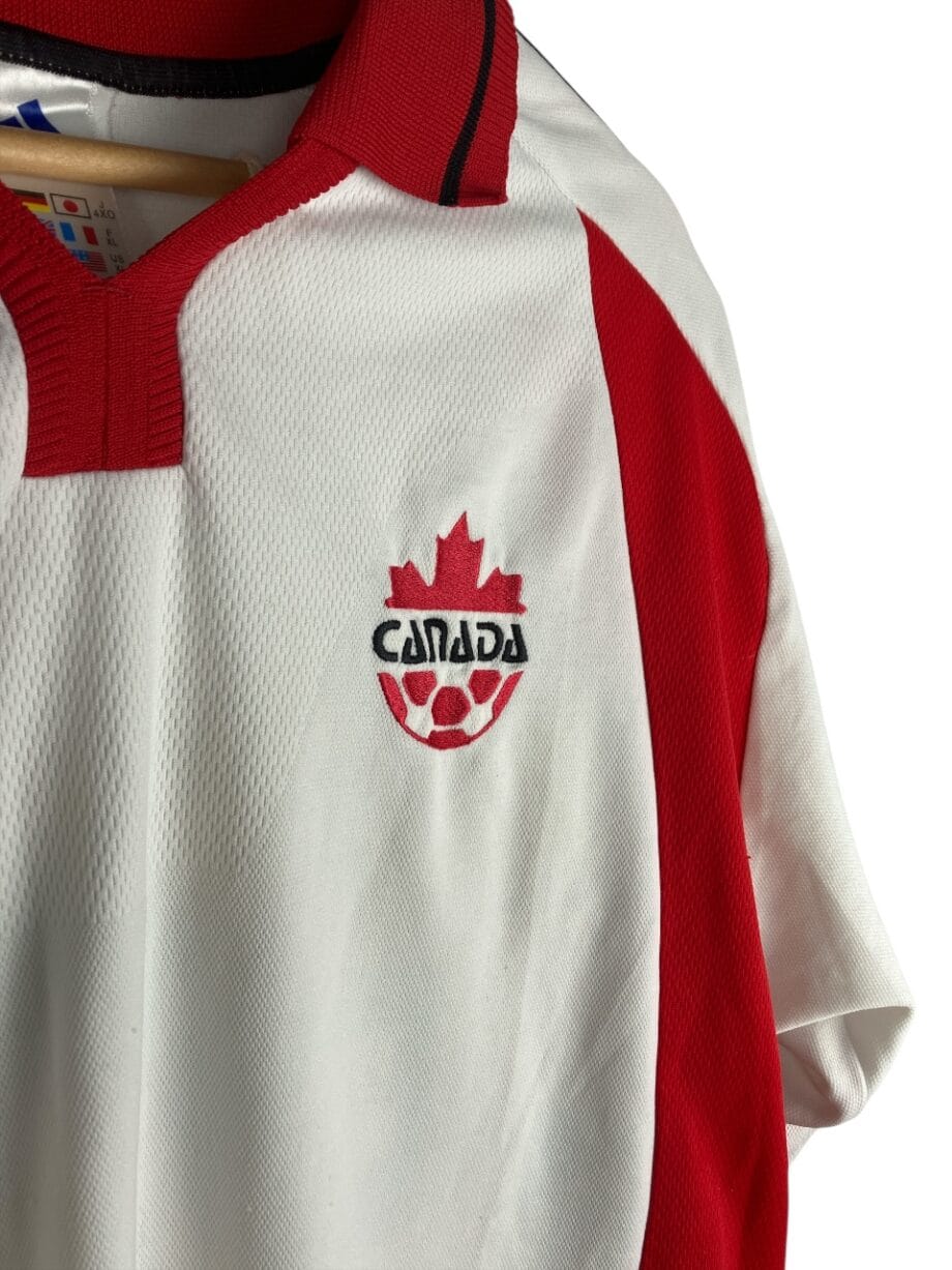 Détail logo 1999-01 – Canada – Maillot Extérieur (XL)
