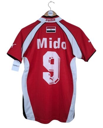 Dos du maillot 2000-02 – Égypte – Maillot domicile (S) – #9 MIDO