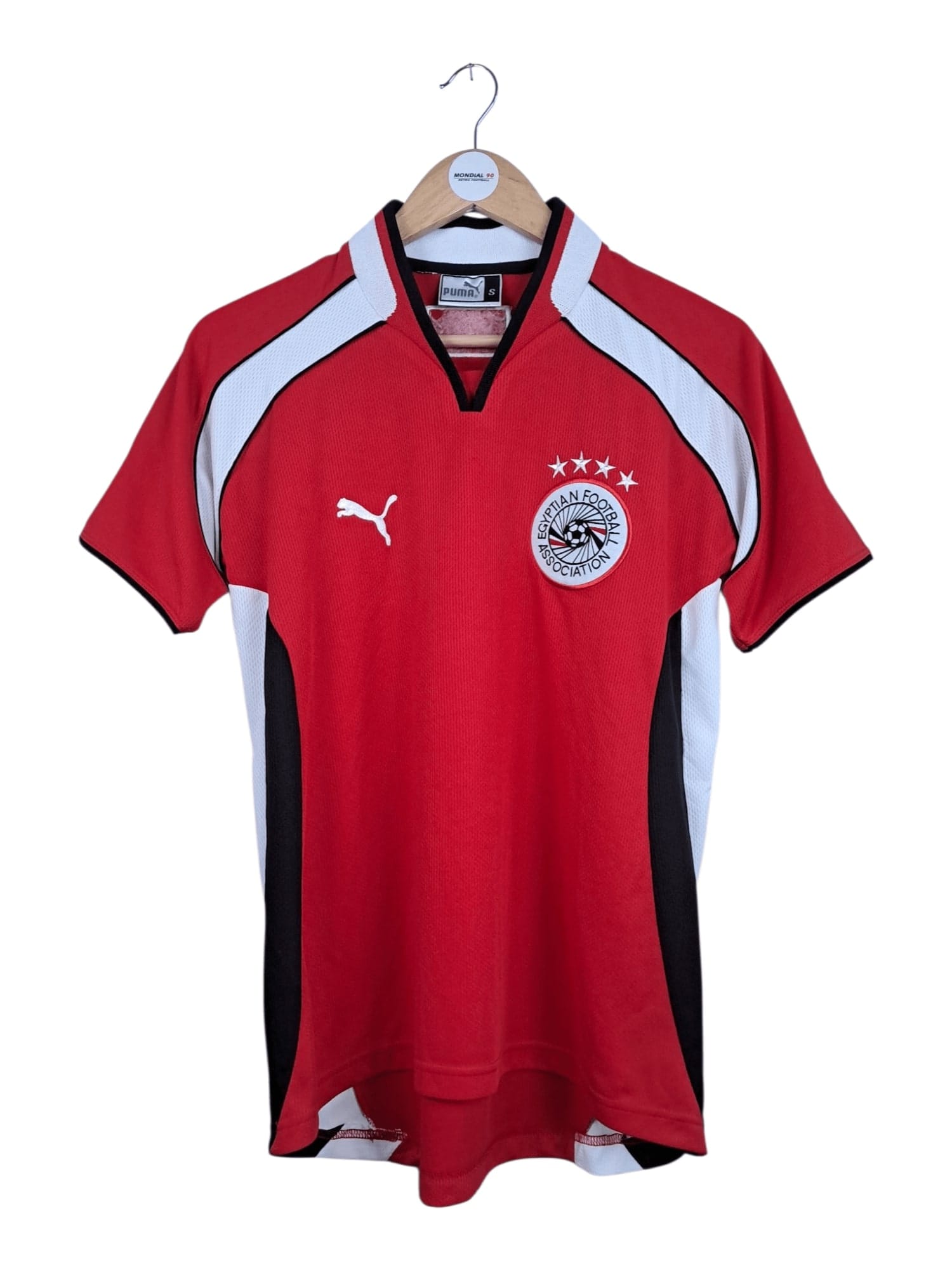 Face avant du maillot 2000-02 – Égypte – Maillot domicile (S) – #9 MIDO