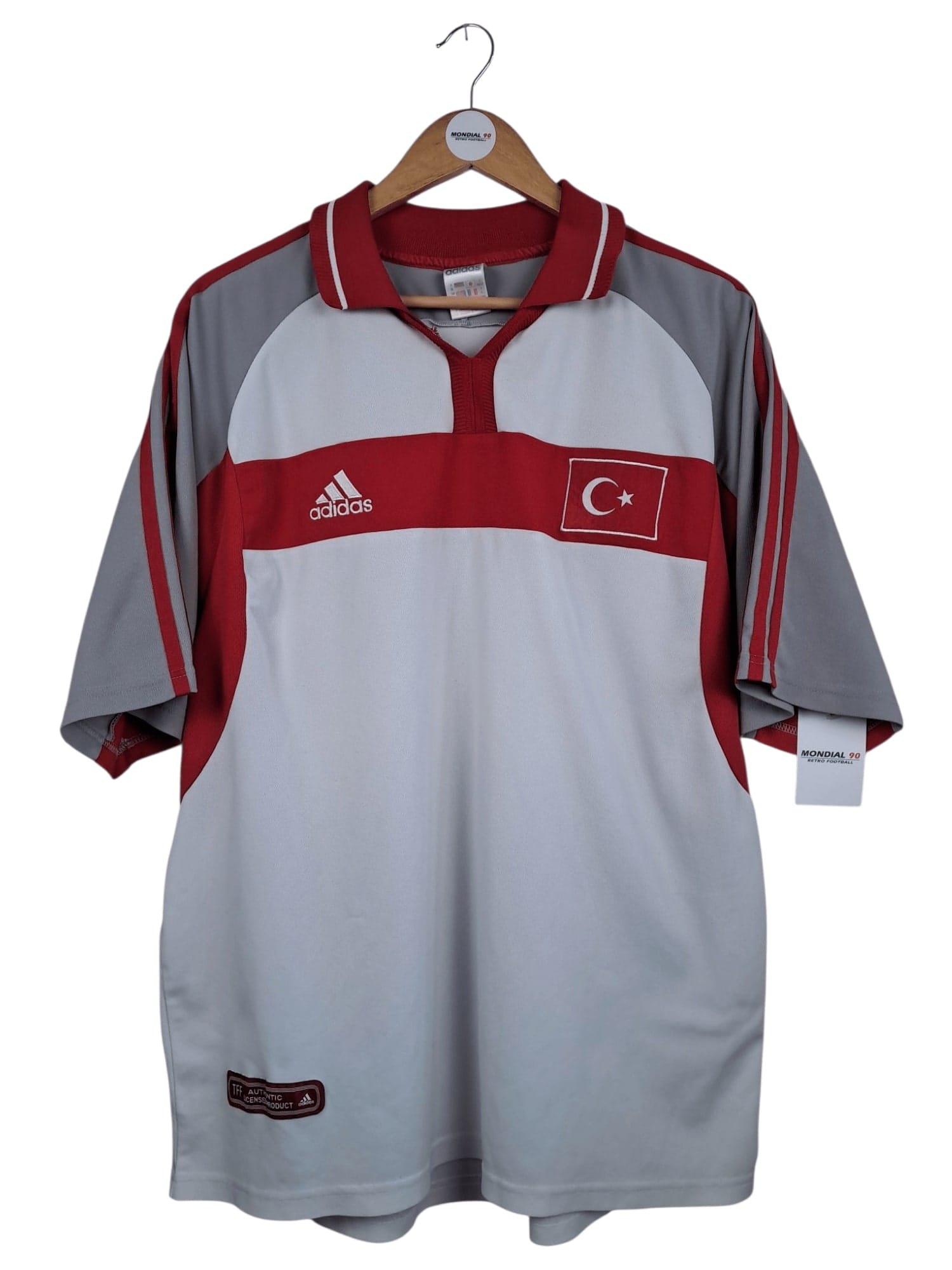 Face avant du maillot 2000-02 – Turquie – Maillot extérieur (XL)