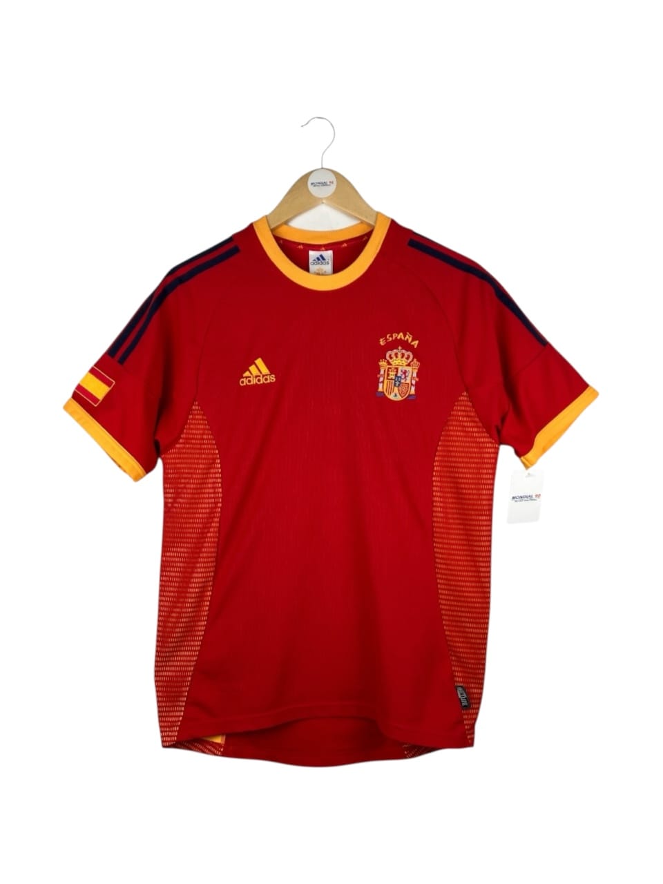 Face avant du maillot 2002-03 – Espagne – Maillot domicile (S)