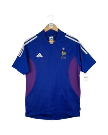 Face avant du maillot 2002-03 – France – Maillot domicile (S)
