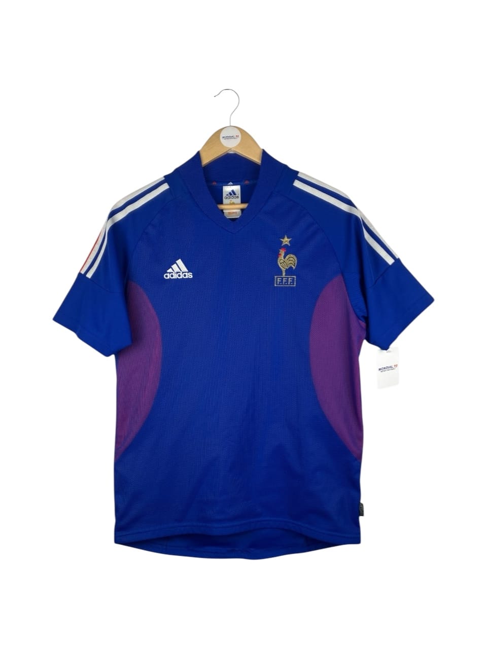 Face avant du maillot 2002-03 – France – Maillot domicile (S)