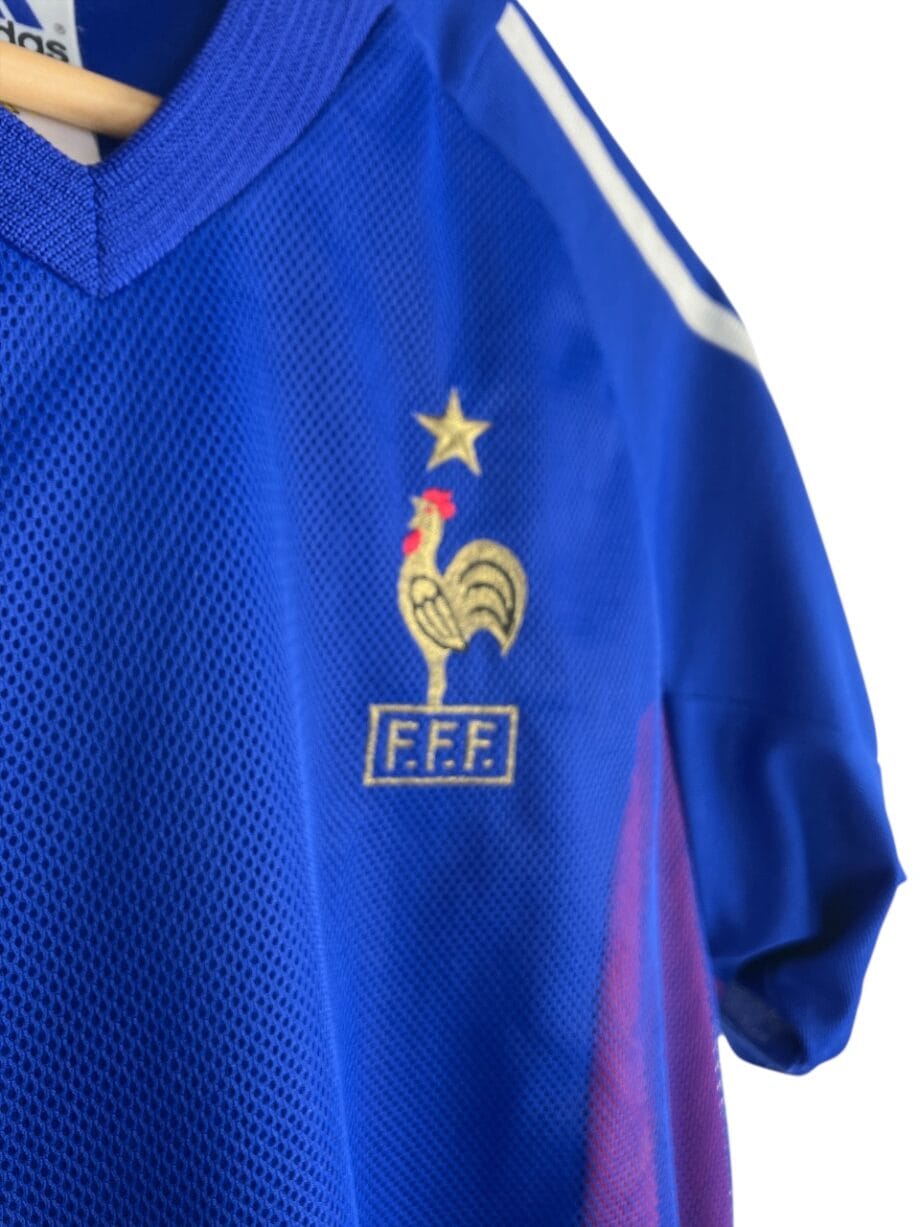 Détail logo 2002-03 – France – Maillot domicile (S)