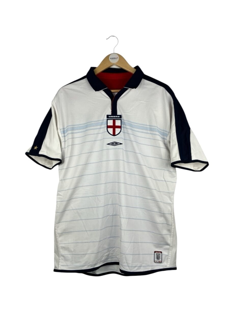 Face avant du maillot 2003-05 – Angleterre – Maillot domicile (L)