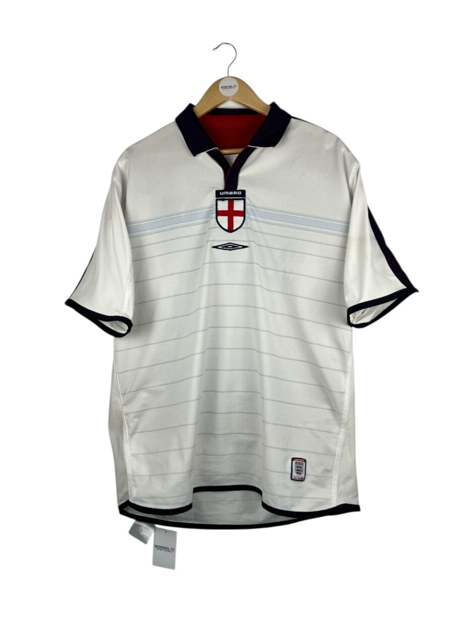 Face avant du maillot 2003-05 – Angleterre – Maillot domicile (XL)