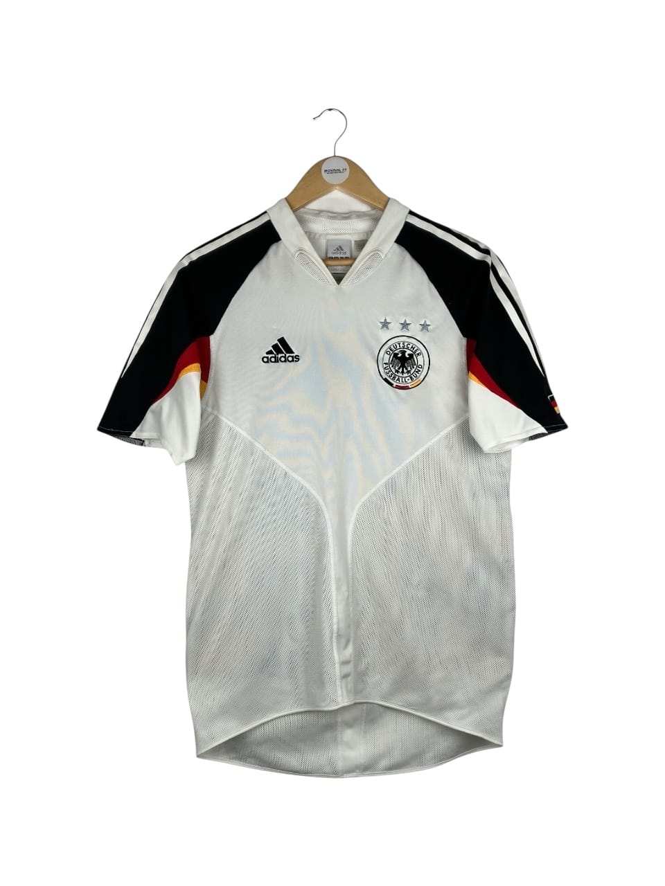 Face avant du maillot 2004-05 – Allemagne – Maillot domicile (S)