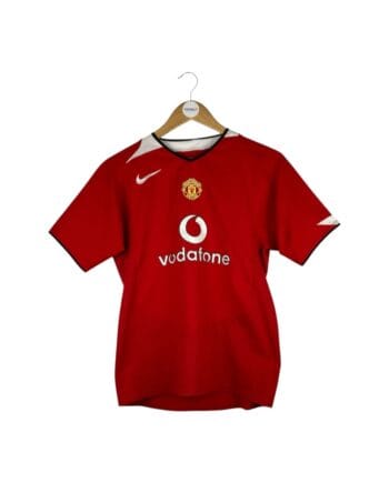 Face avant du maillot 2004-06 – Manchester United – Maillot domicile (XL.Boys)