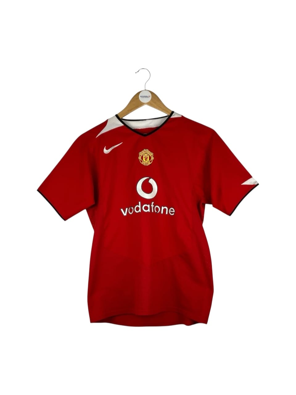 Face avant du maillot 2004-06 – Manchester United – Maillot domicile (XL.Boys)