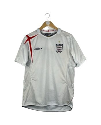 Face avant du maillot 2005-06 – Angleterre – Maillot domicile (M)