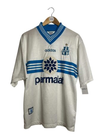 Face avant du maillot 1996-97 – Olympique de Marseille – Maillot domicile (L)