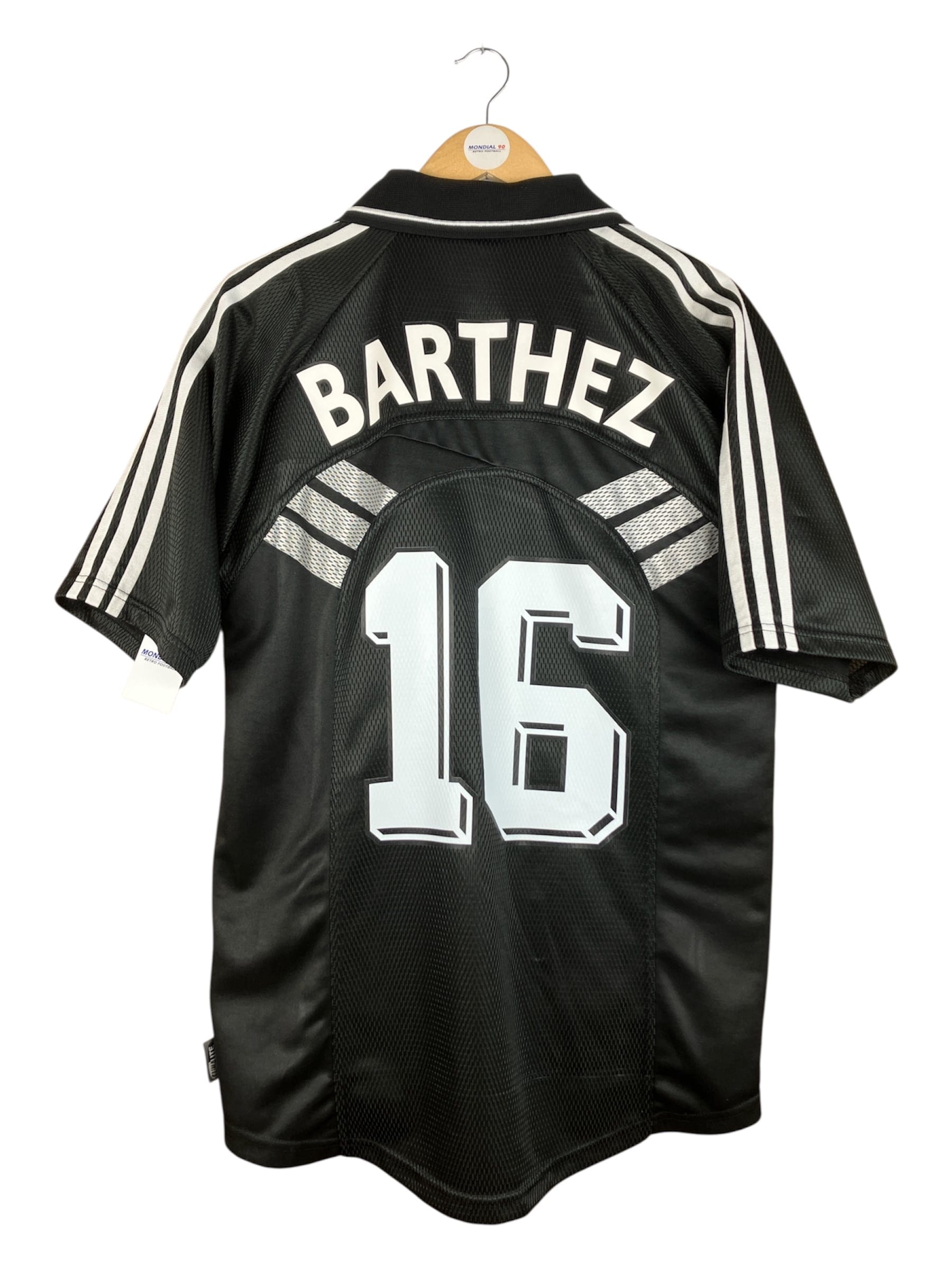 Dos du maillot 1999-00 – France – Maillot gardien (S) #16 BARTHEZ