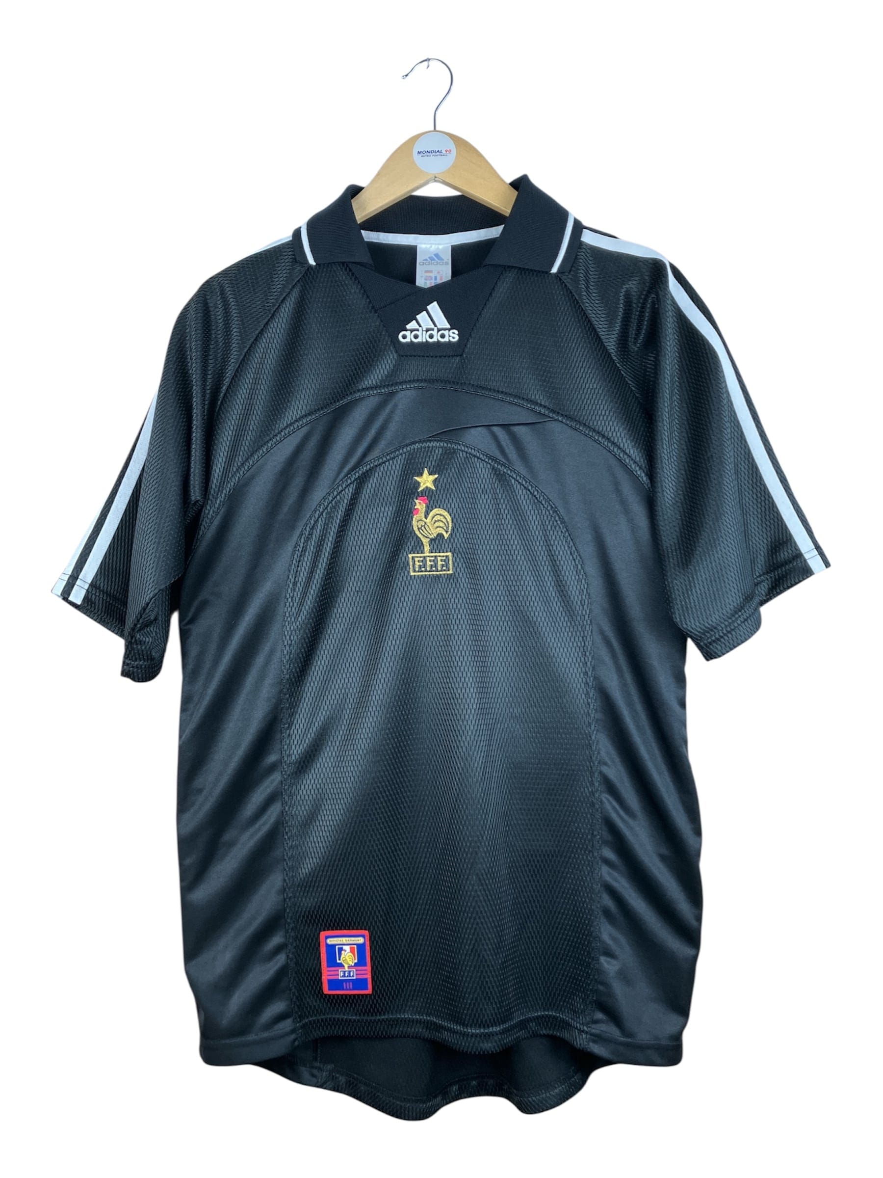 Face avant du maillot 1999-00 – France – Maillot gardien (S) #16 BARTHEZ