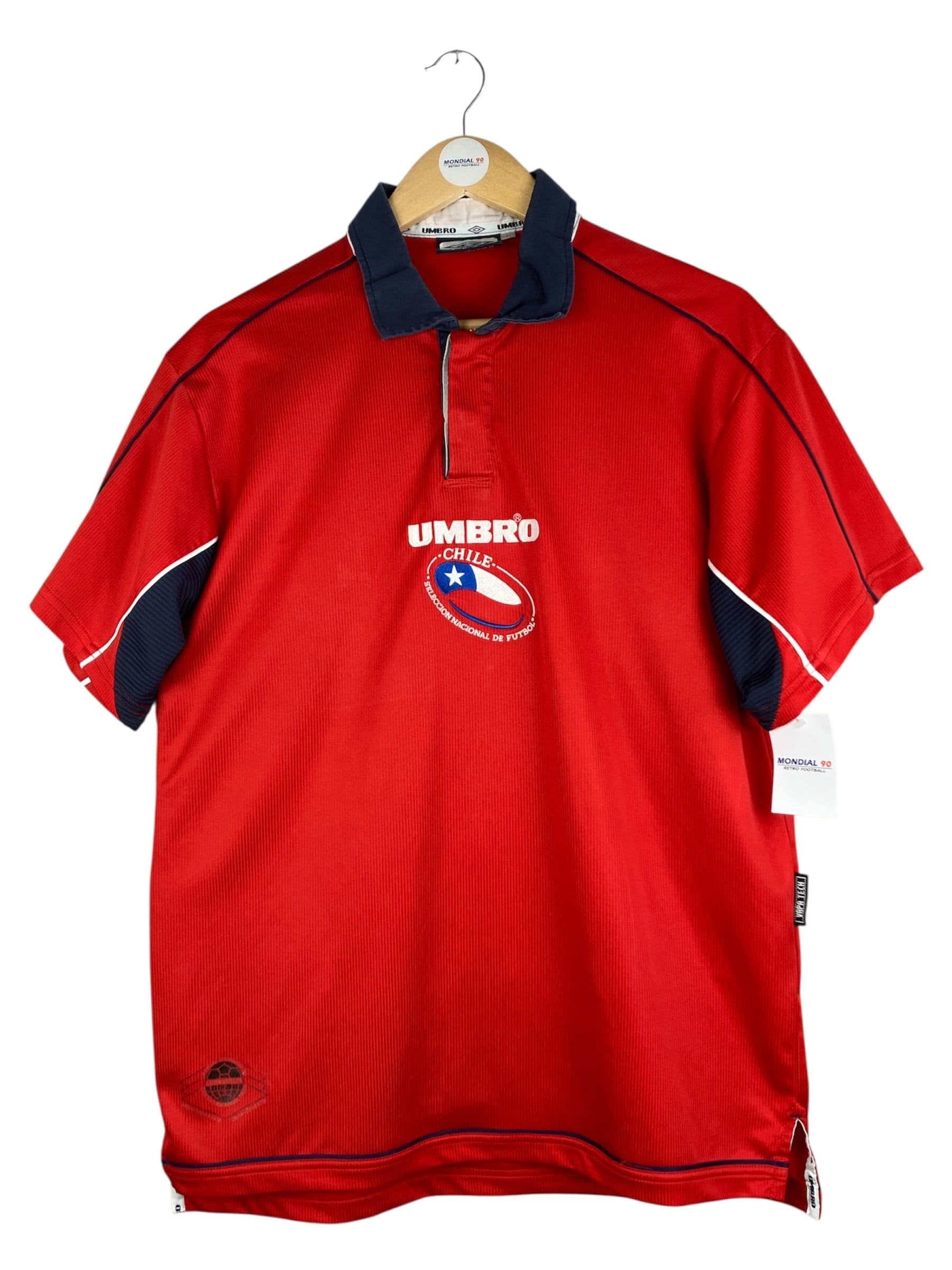 Face avant du maillot 2000-03 – Chili – Maillot domicile (L)