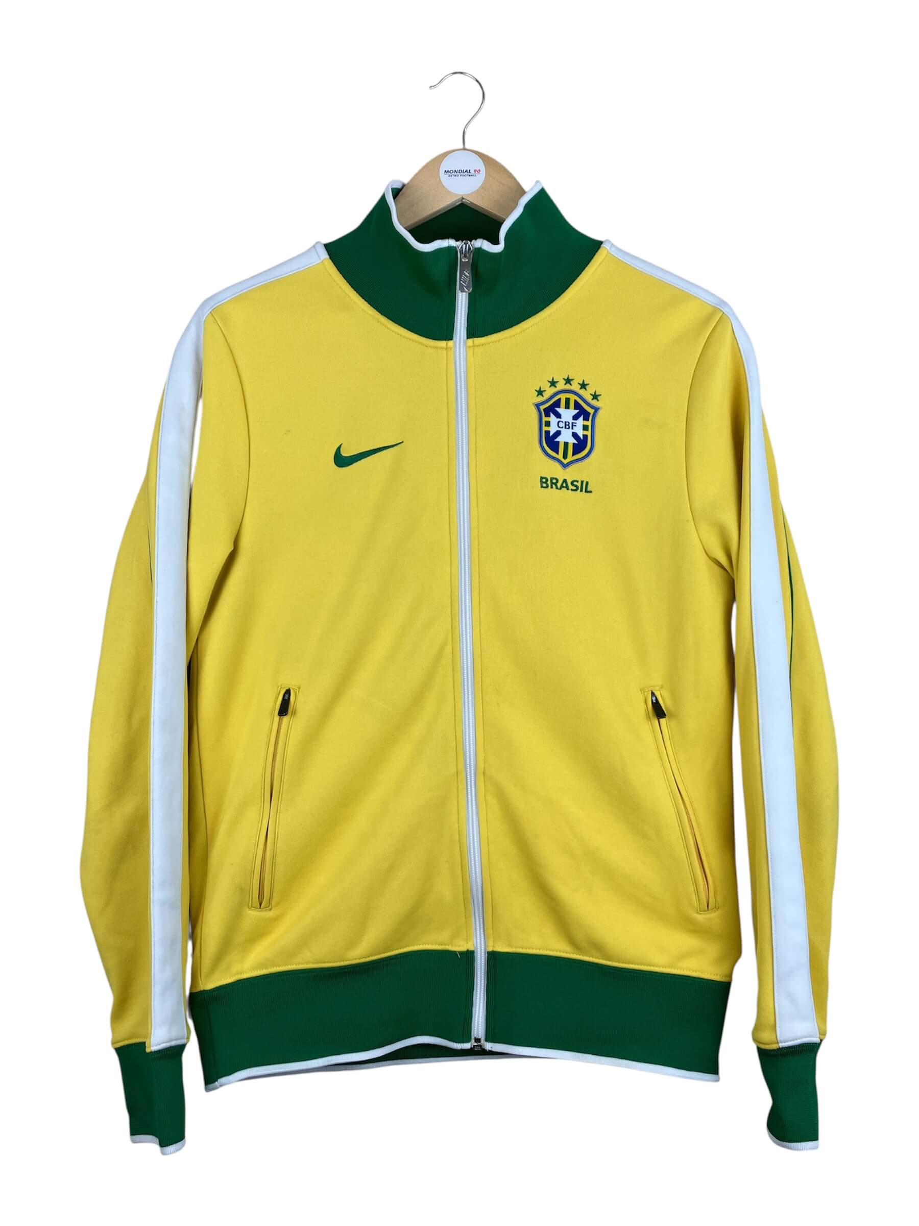 Face avant du maillot 2010-11 – Brésil – Veste domicile (S)