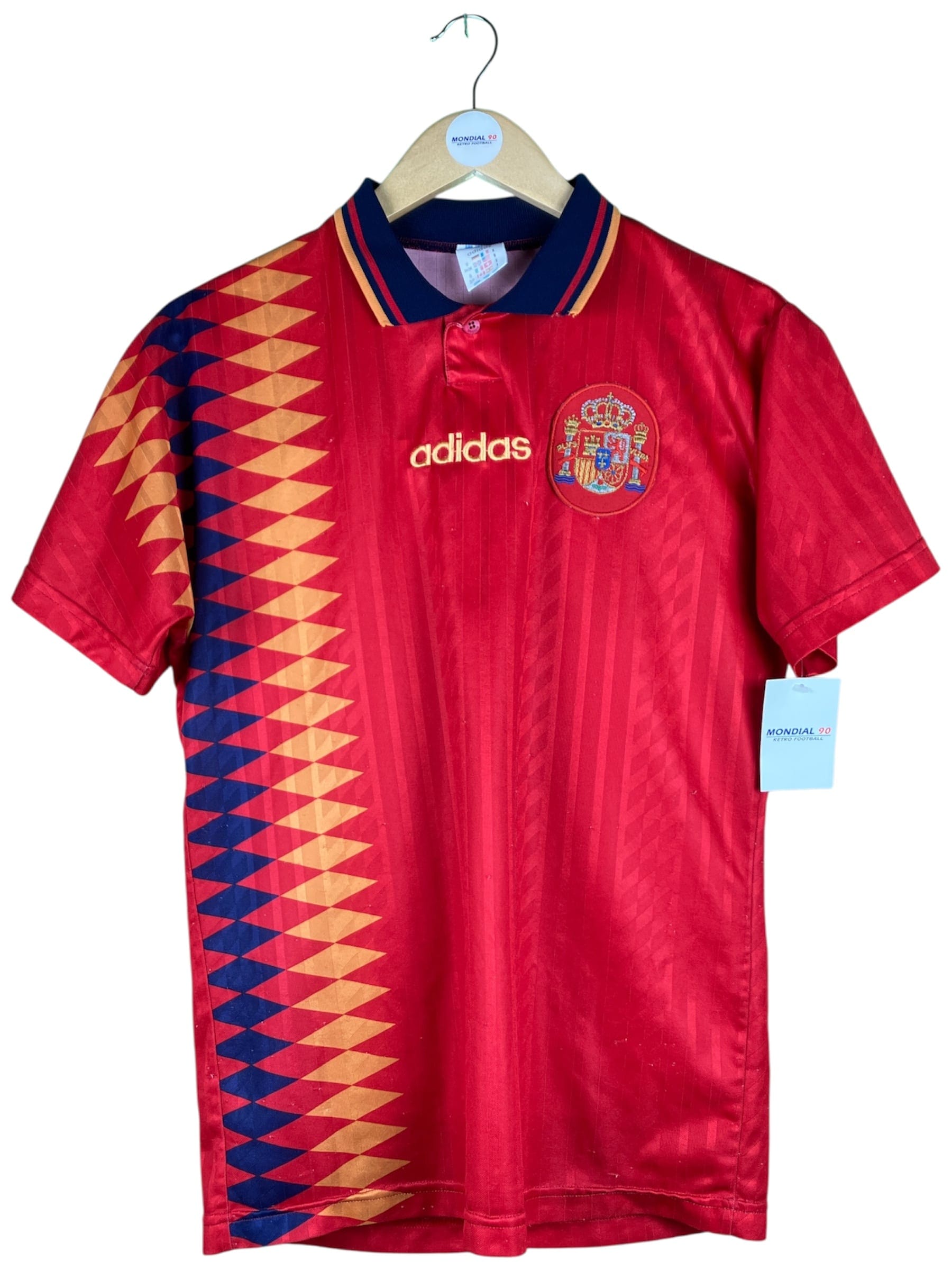 Face avant du maillot 1994-95 – Espagne – Maillot domicile (S)