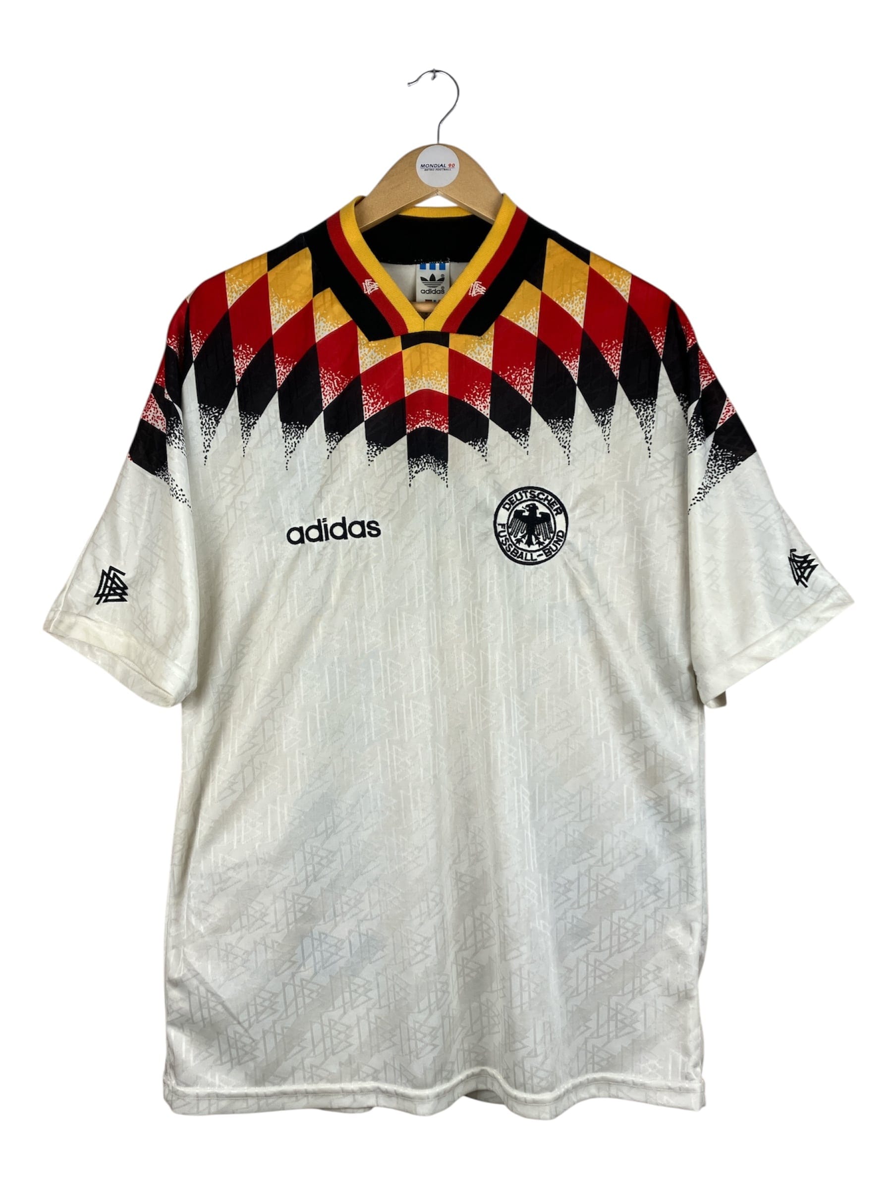 Face avant du maillot 1994-96 – Allemagne – Maillot domicile (L)