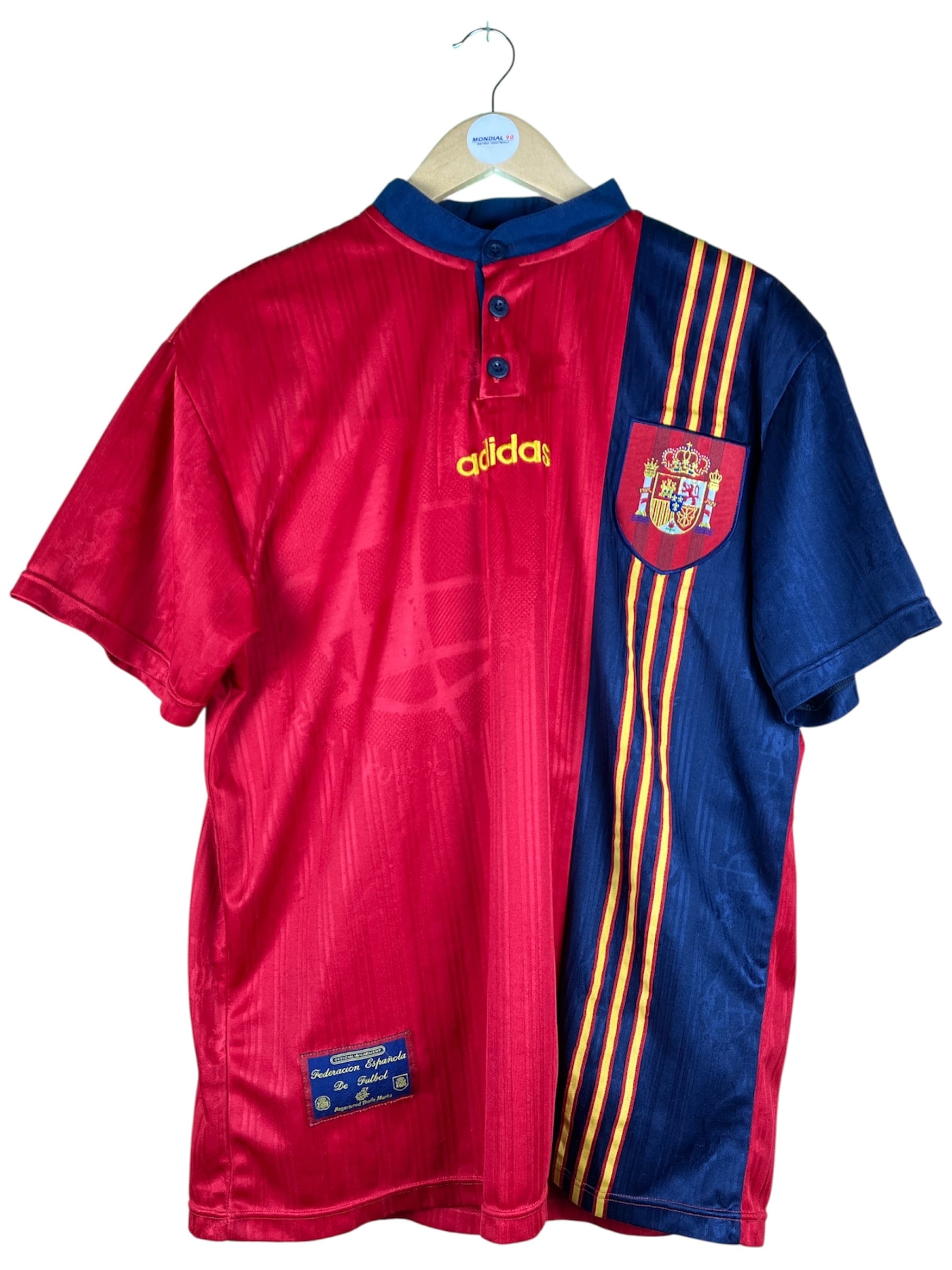 Face avant du maillot 1996-97 – Espagne – Maillot extérieur (L)