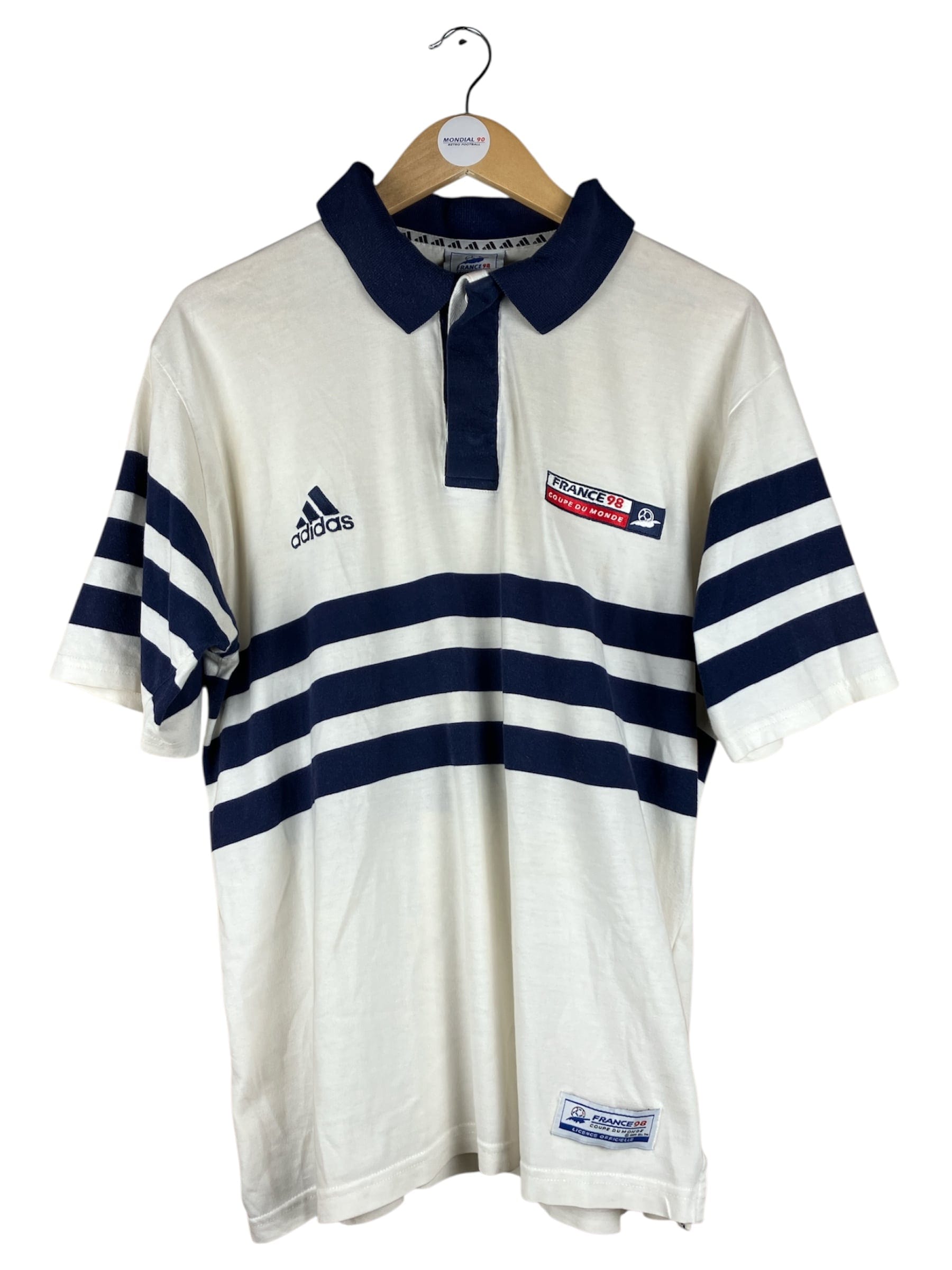 Face avant du maillot 1997-98 – France 98 – Polo (M)
