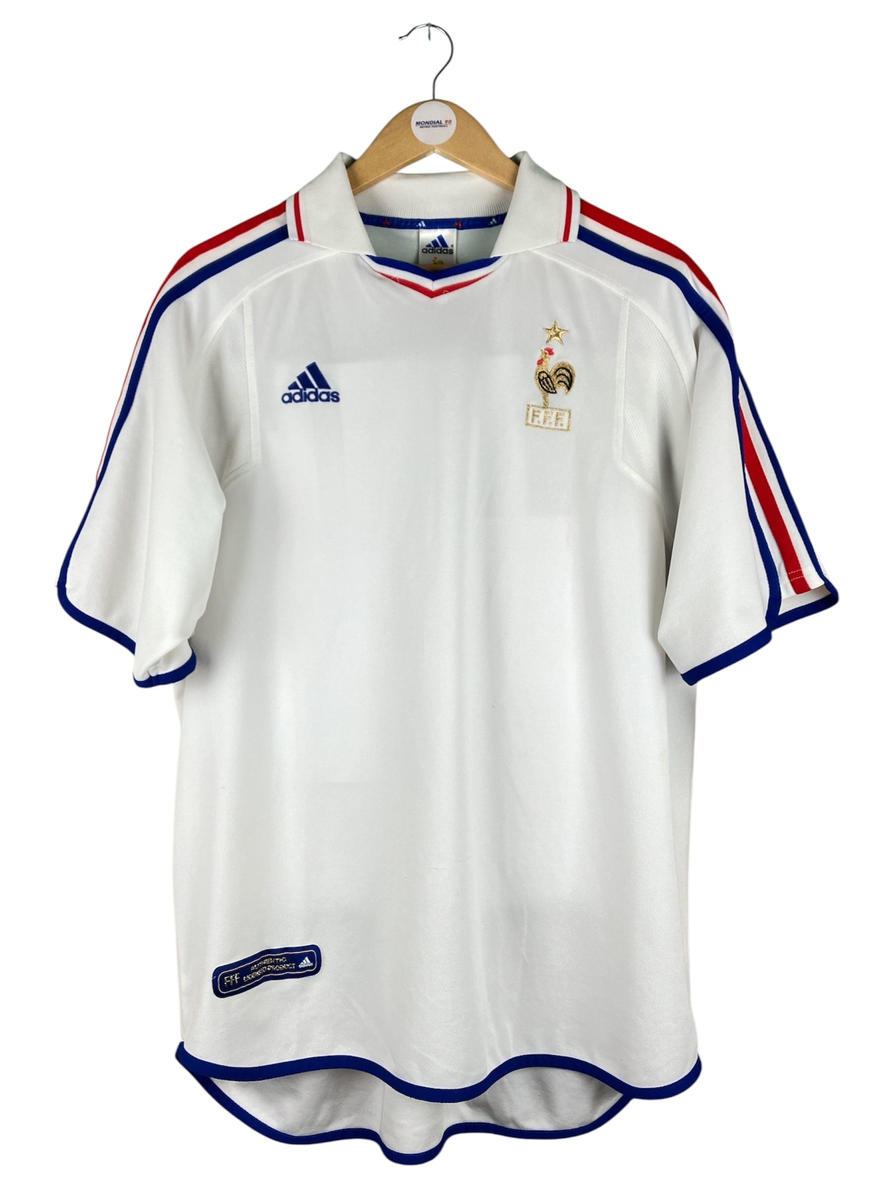 Face avant du maillot 2000-01 – France – Maillot extérieur (L)