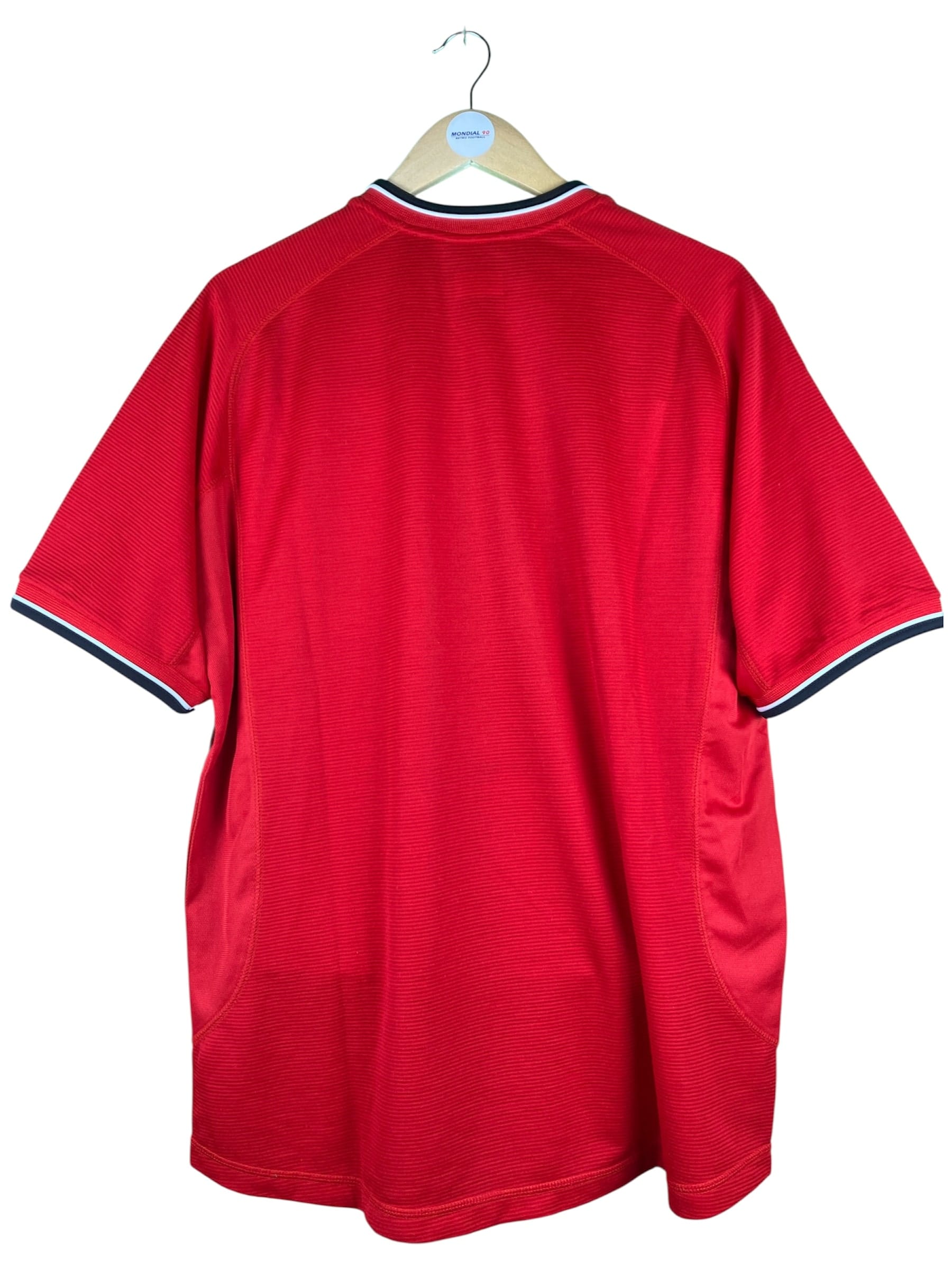 Dos du maillot 2000-02 – Manchester United – Maillot domicile (L)