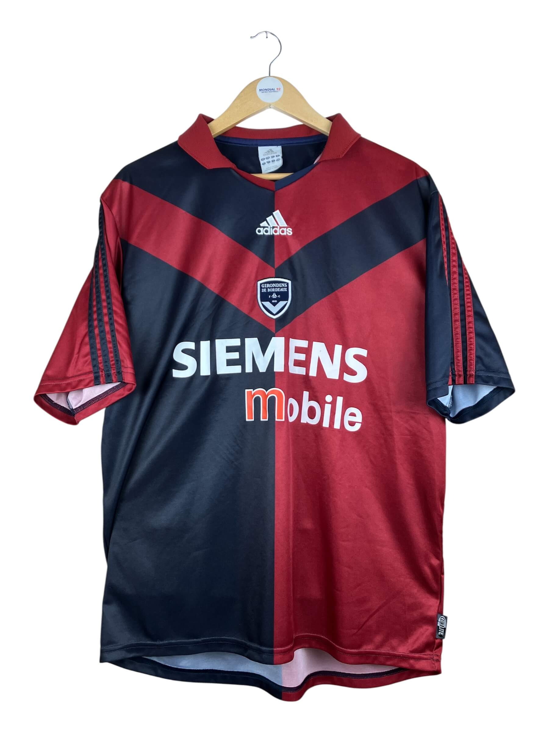 Face avant du maillot 2003-04 – Bordeaux – Maillot third (L)