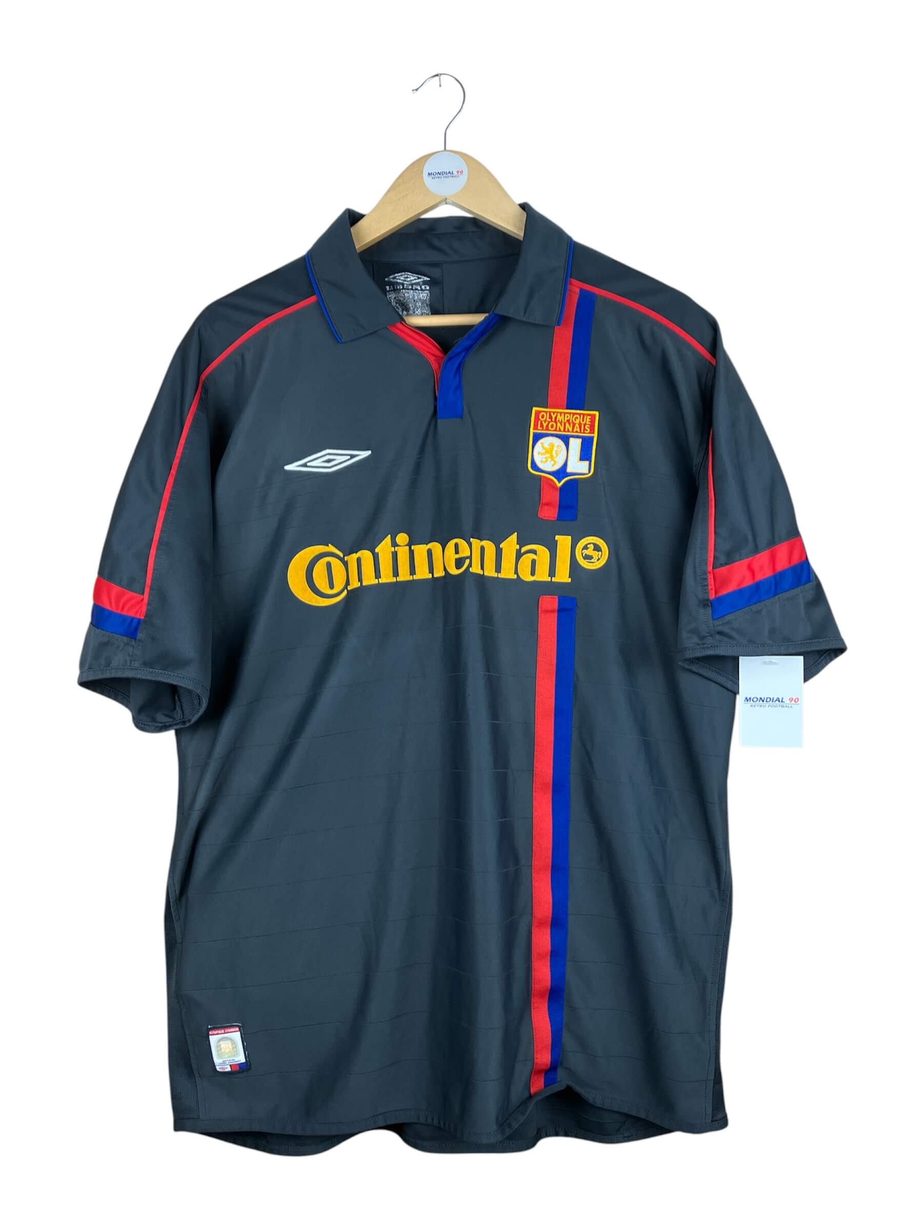Face avant du maillot 2003-04 – Lyon – Maillot extérieur (XL)