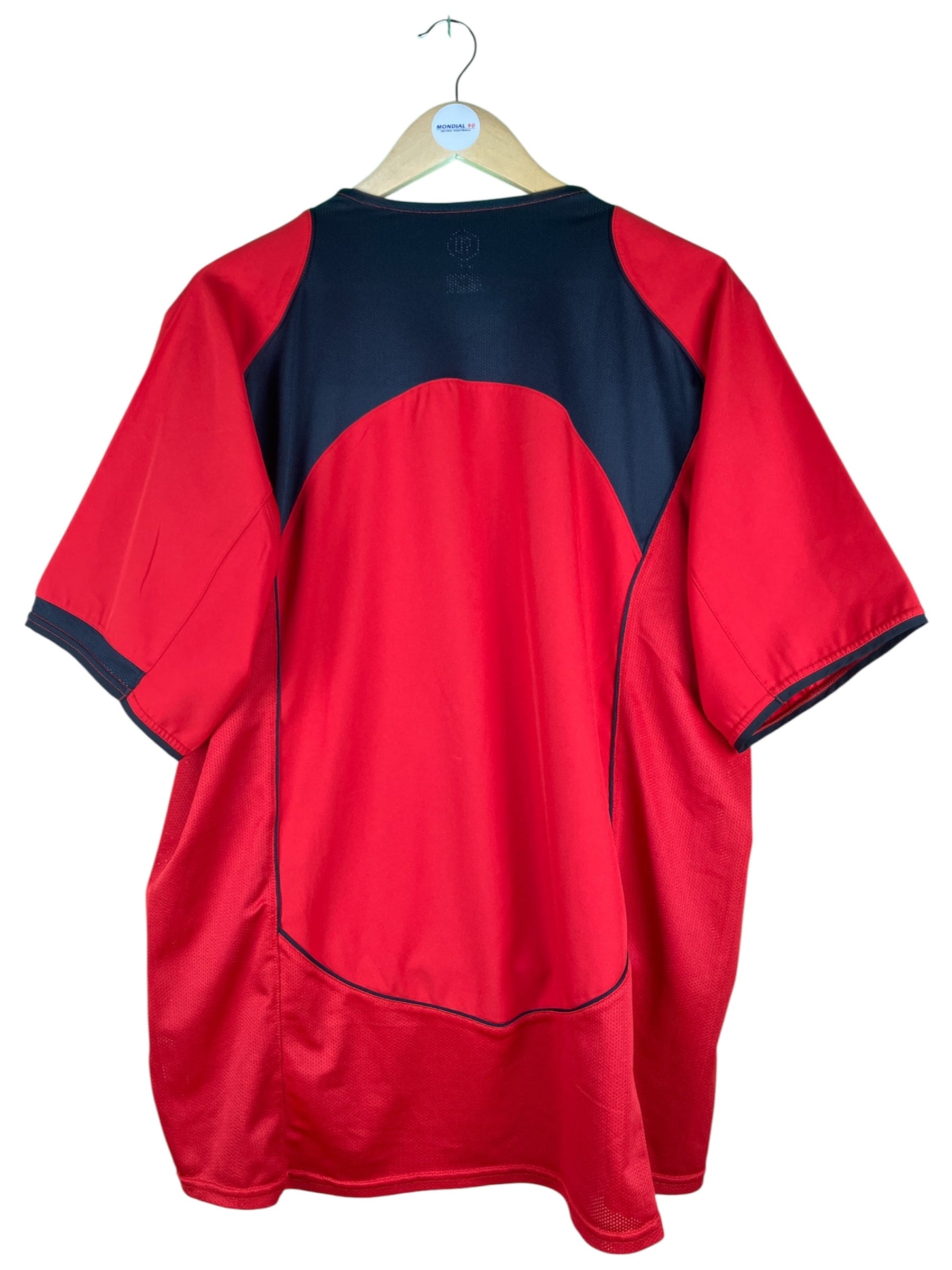 Dos du maillot 2004-05 – Belgique – Maillot domicile (XL)
