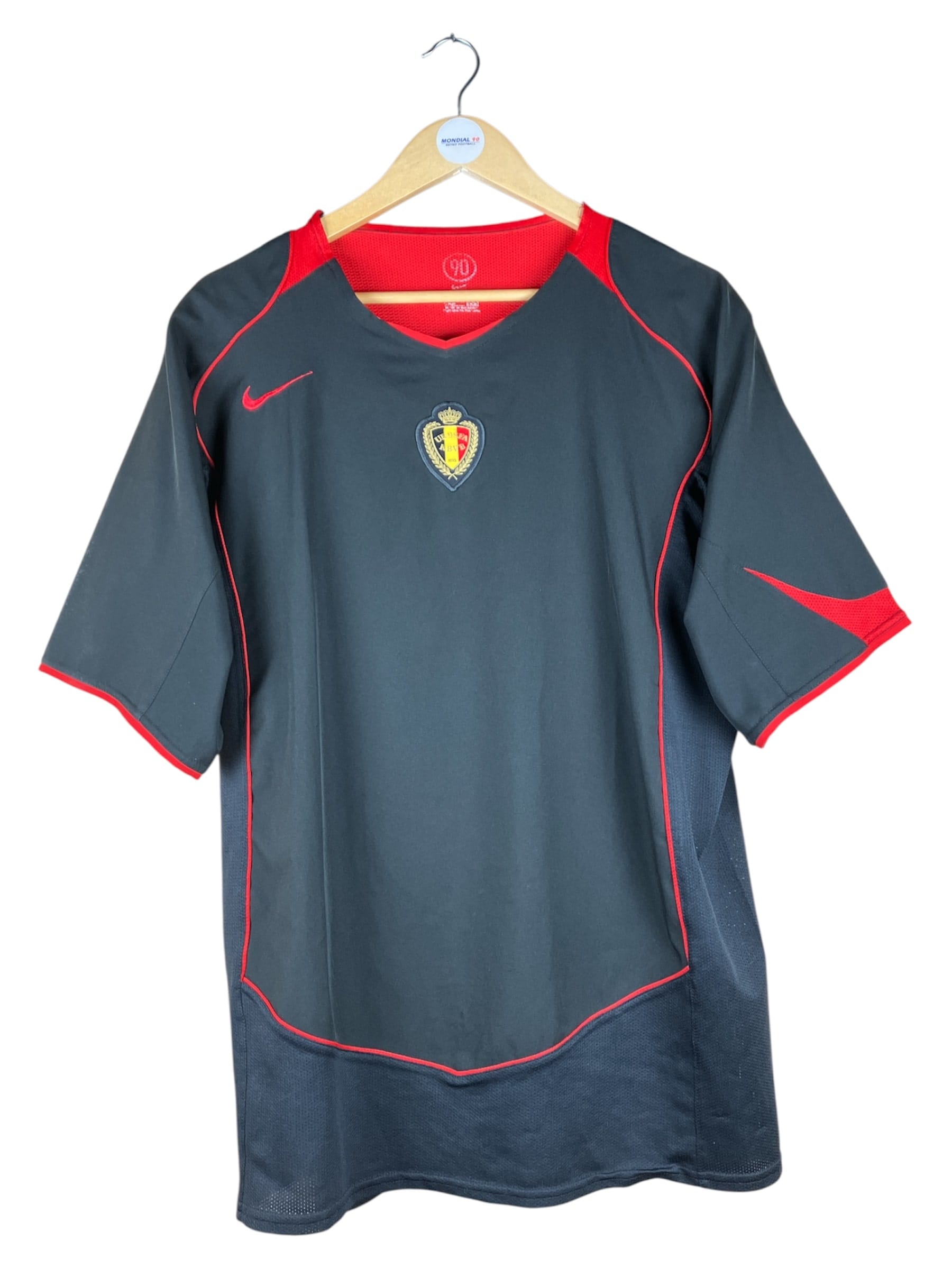 Face avant du maillot 2004-05 – Belgique – Maillot extérieur (XL)