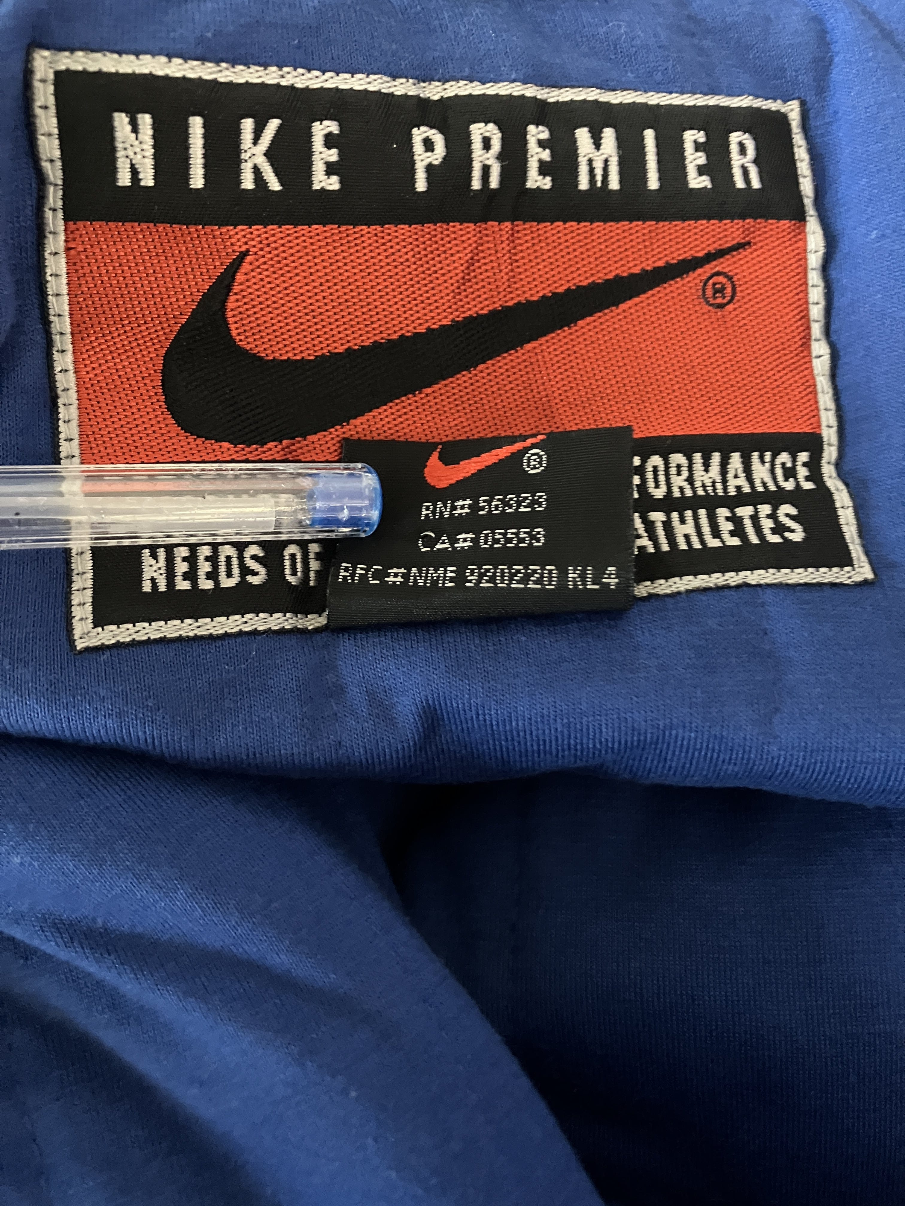 Détail étiquette 1996-97 – Italie – Manteau (XL)