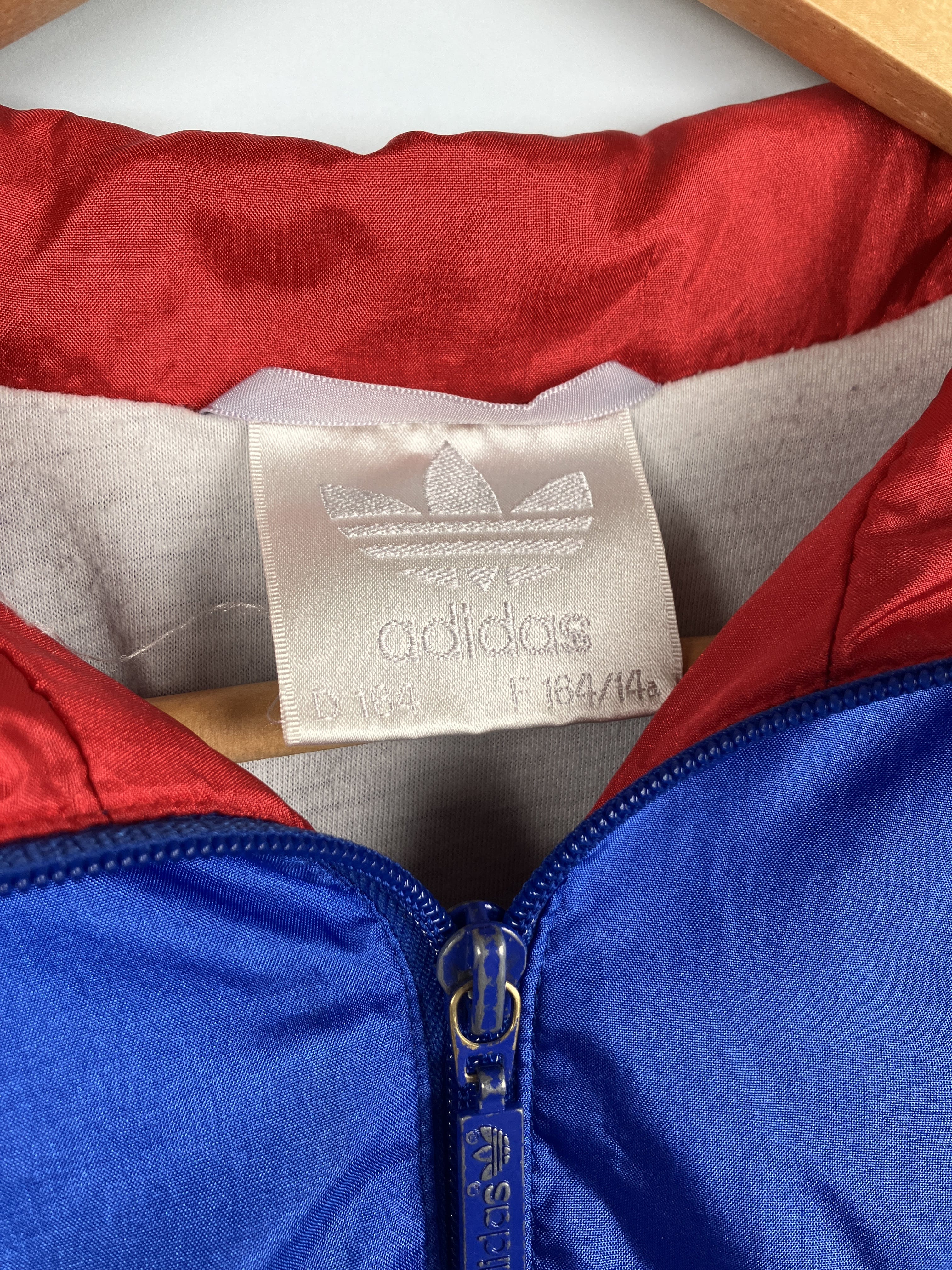 Détail étiquette 1990-93 – France – Veste training (S)