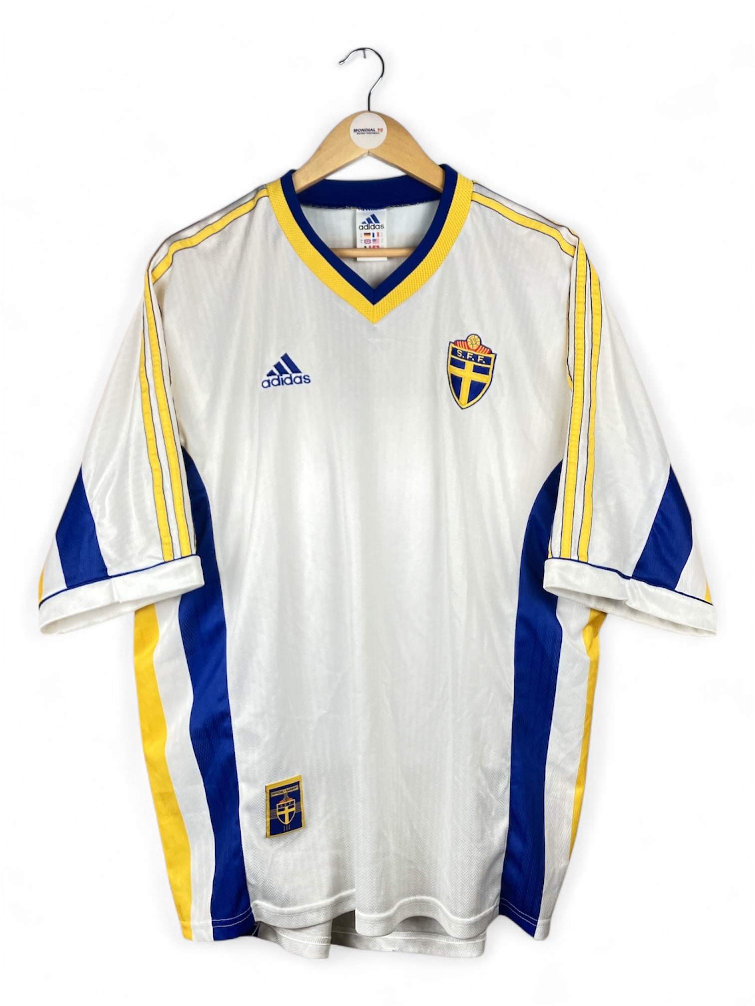 Face avant 1998-00 – Suède – Maillot extérieur (XL)