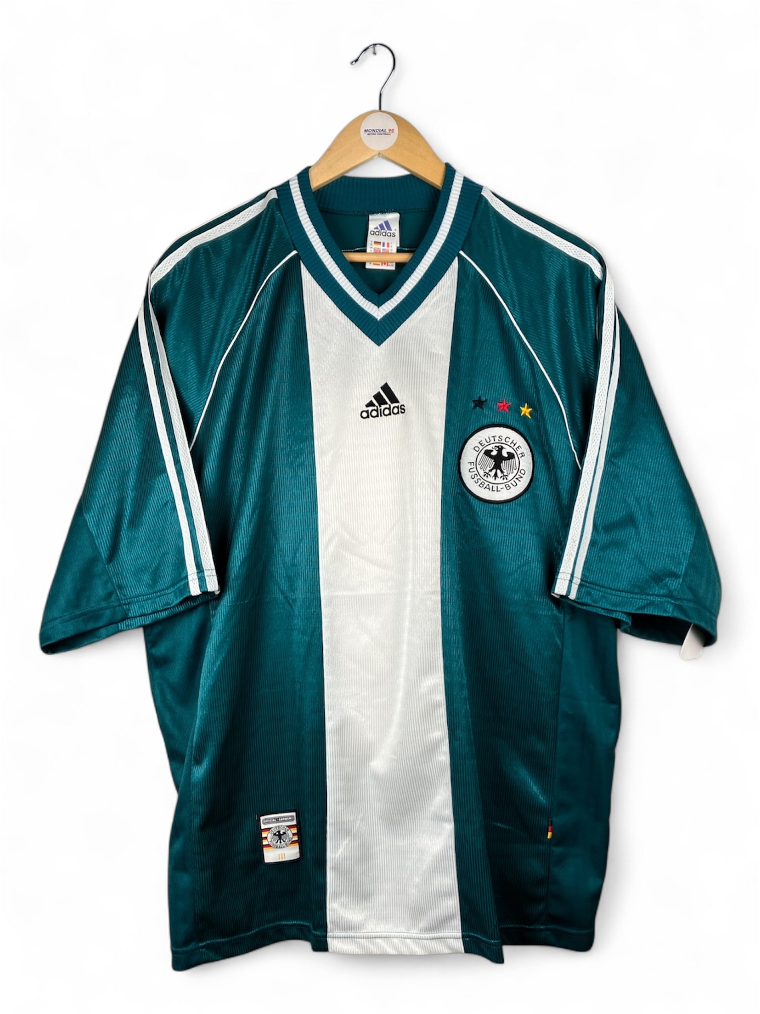 Face avant 1998-99 – Allemagne – Maillot extérieur (XL)