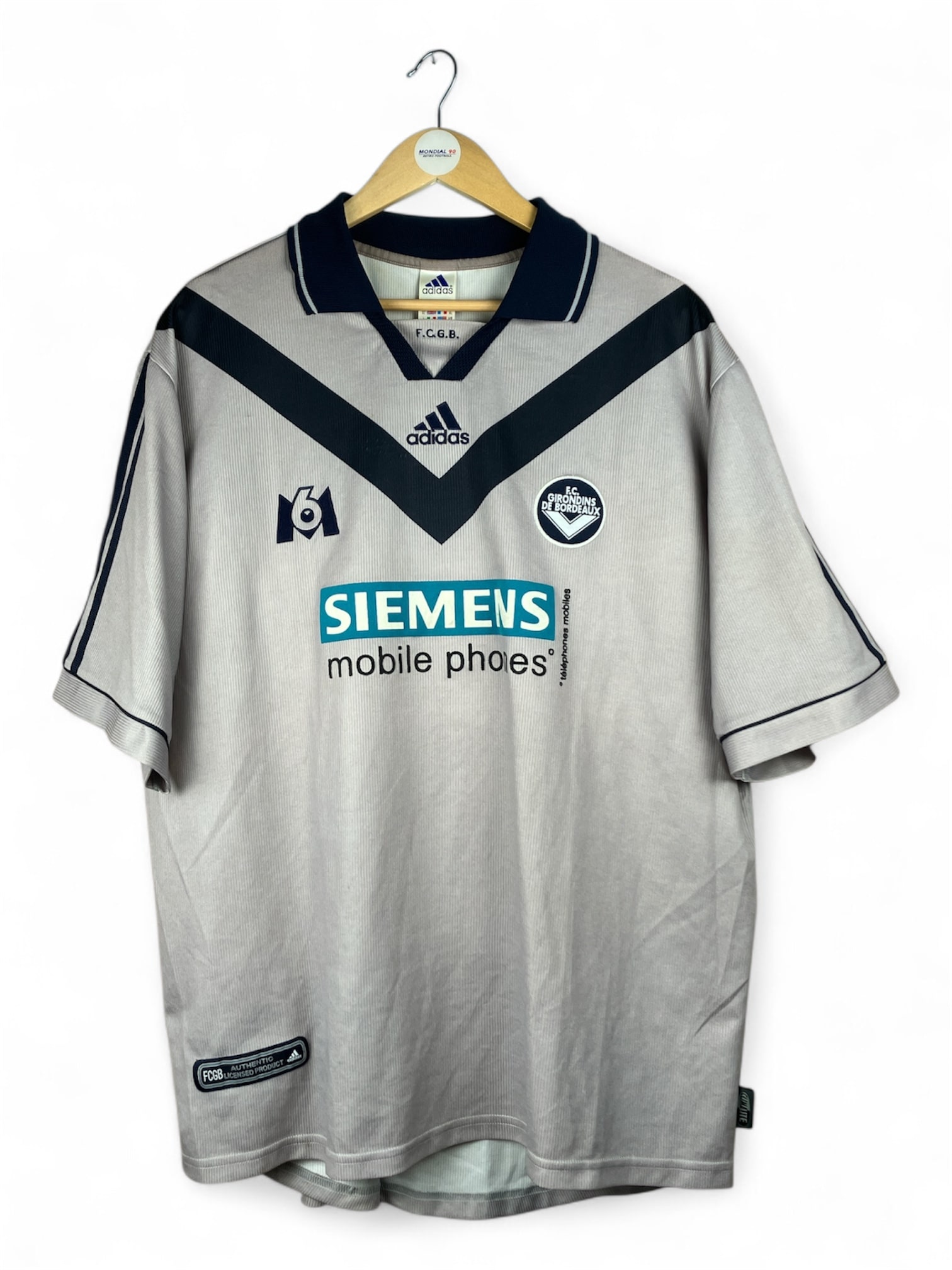 Face avant 2000-01 – Bordeaux – Maillot third (XL)